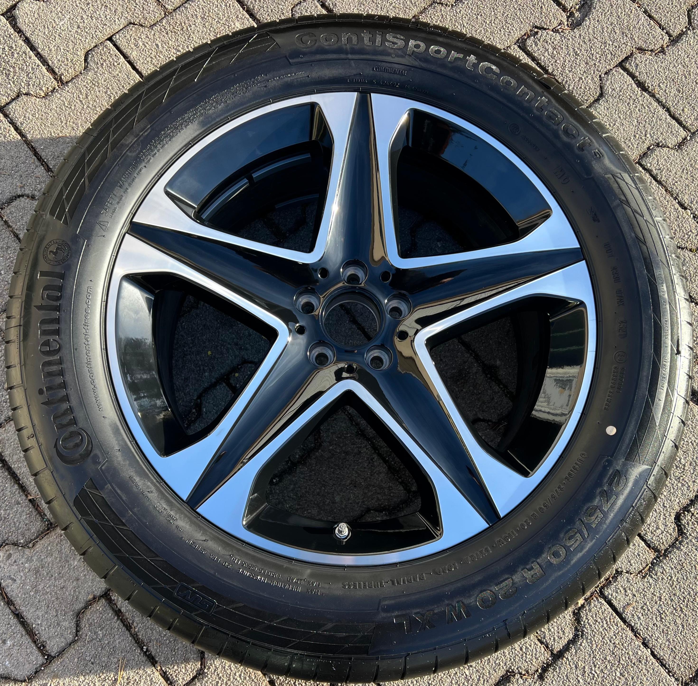 1 X ORIGINAL 20" ALUFELGE MERCEDES GLE W167 C167 V167 A1674012300 8,5x20 ET42