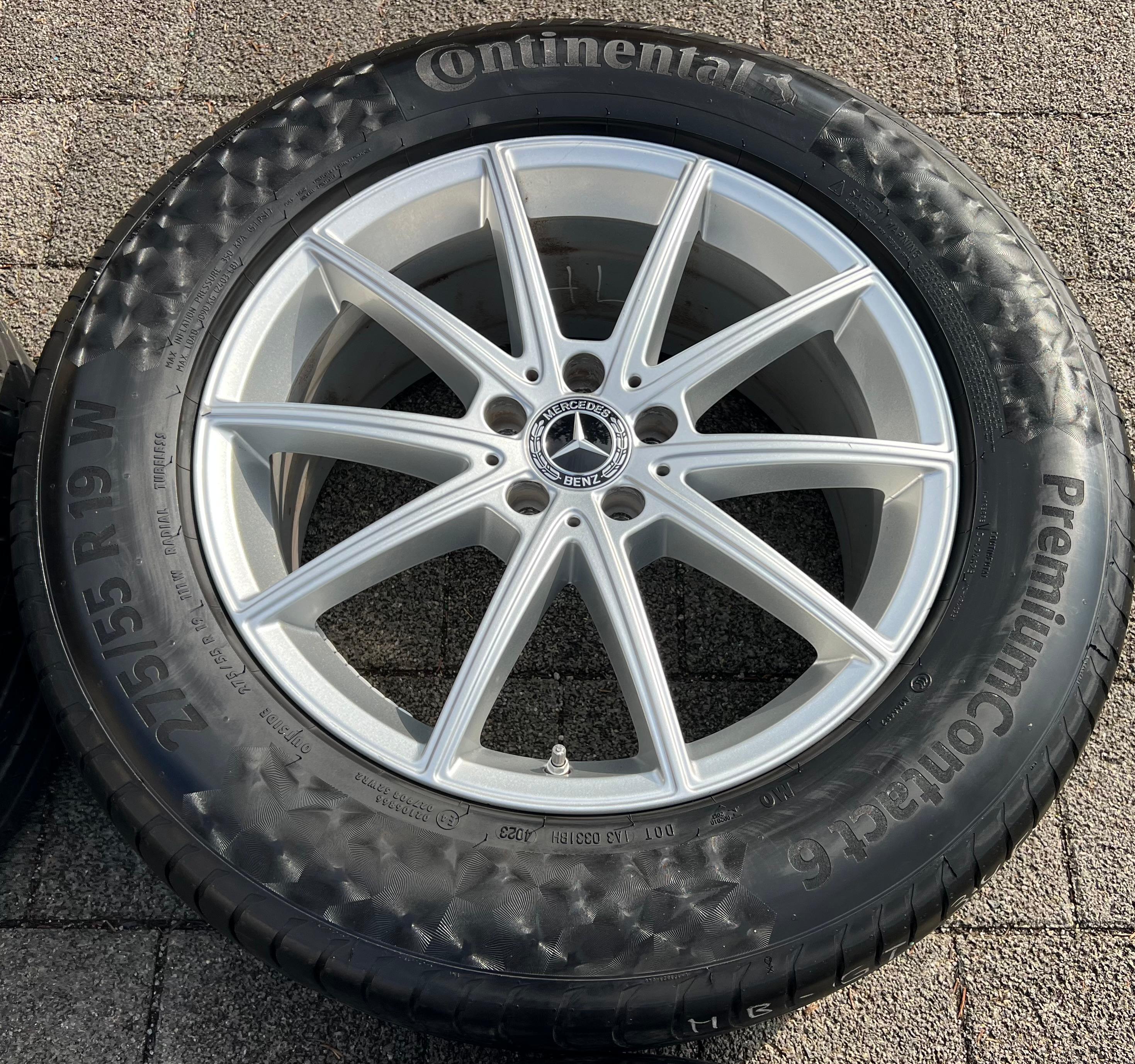 4 ORIGINAL 19" ALUFELGEN MERCEDES GLE V167 COUPE C167 A1674010400 A1674010500