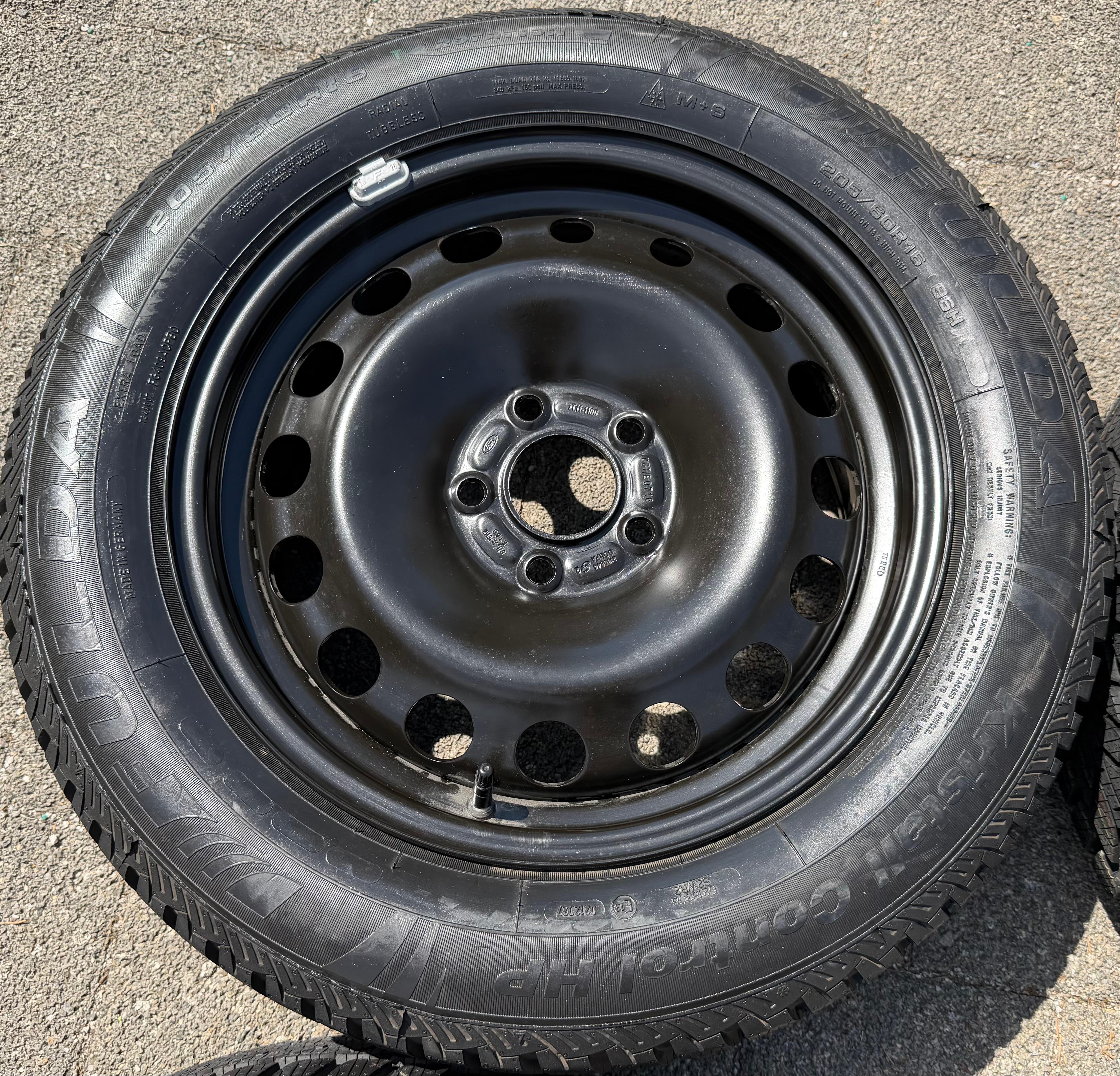 4 Winterräder Ford Transit Tourneo Connect PJ2 PU2 205/60R16 96H Fulda RDKS