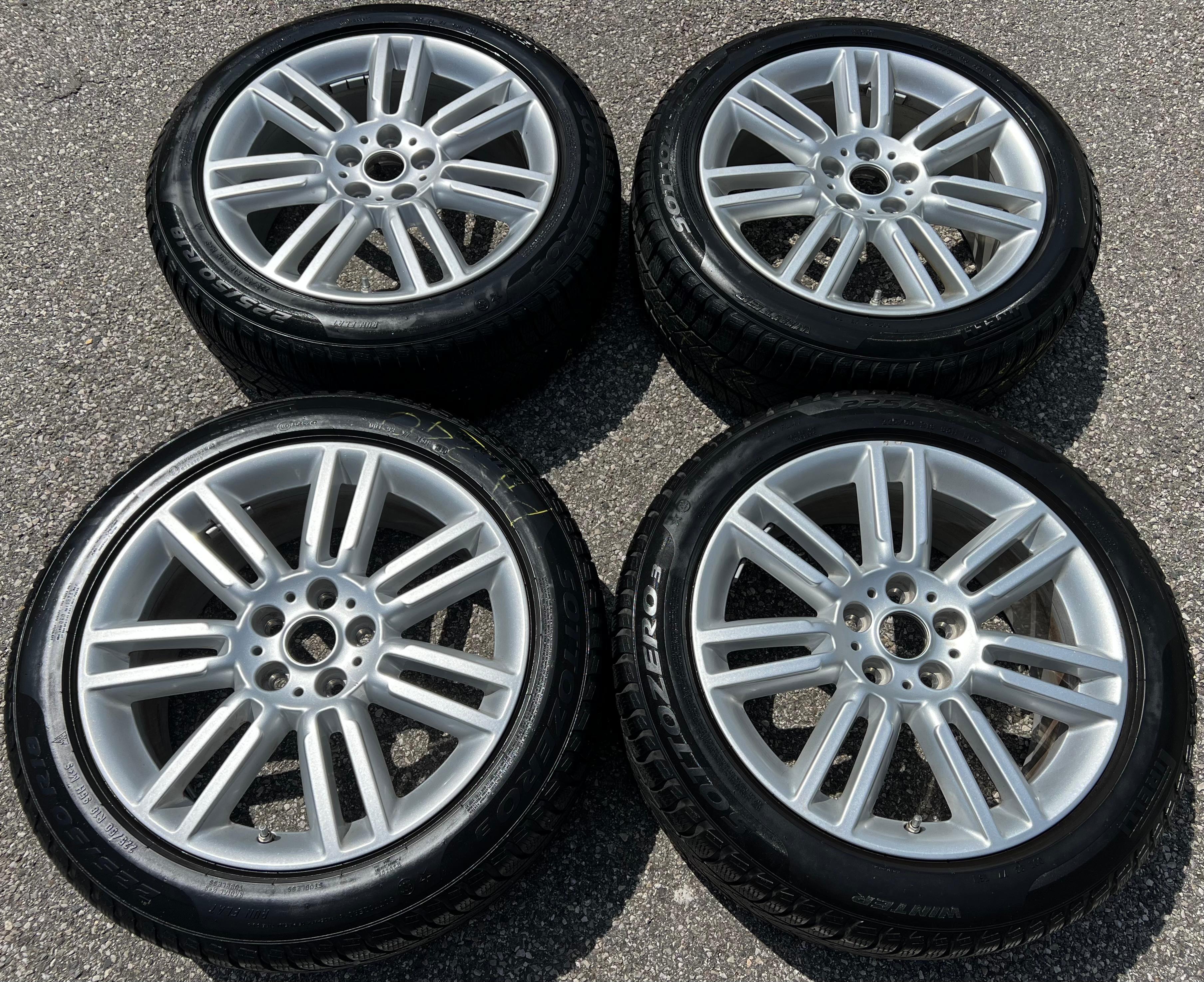 4 ORIGINAL 18" ALU WINTERRÄDER MINI COUNTRYMAN F60 225/50R18 95H 6856032 RDKS