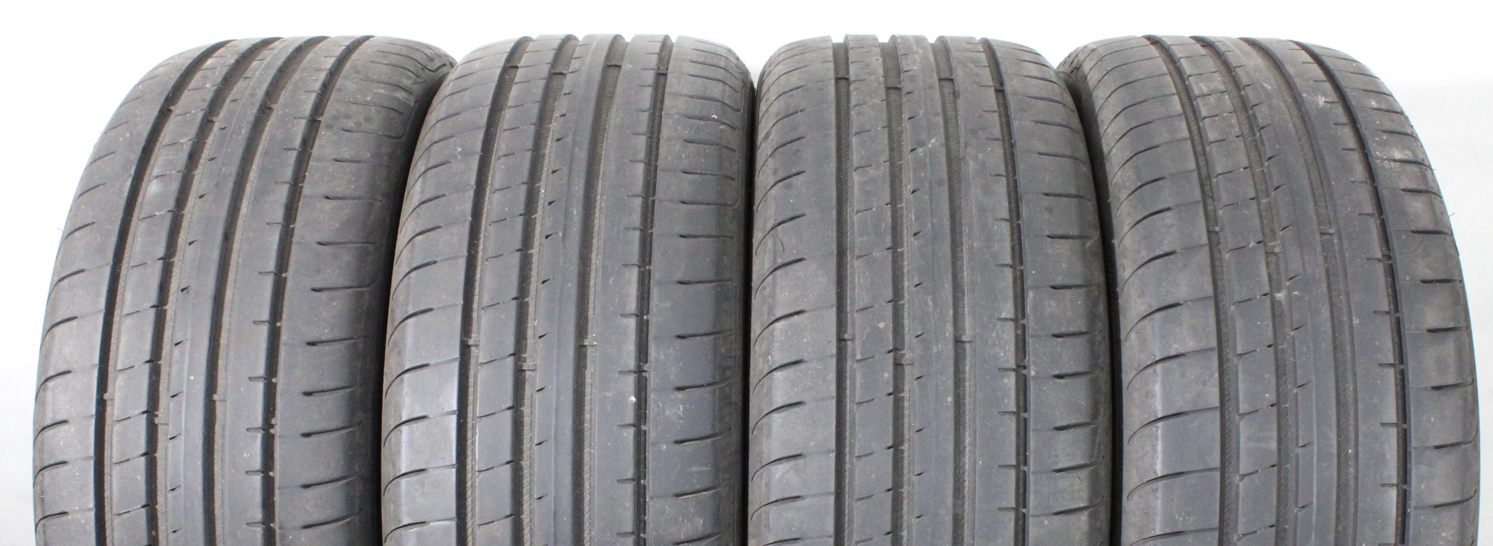 4 neumáticos de verano Goodyear Eagle F1 Asymmetric 5, 235/45R19 99H, 5, 6-6,5 mm, 2x2020/2x2021 XL