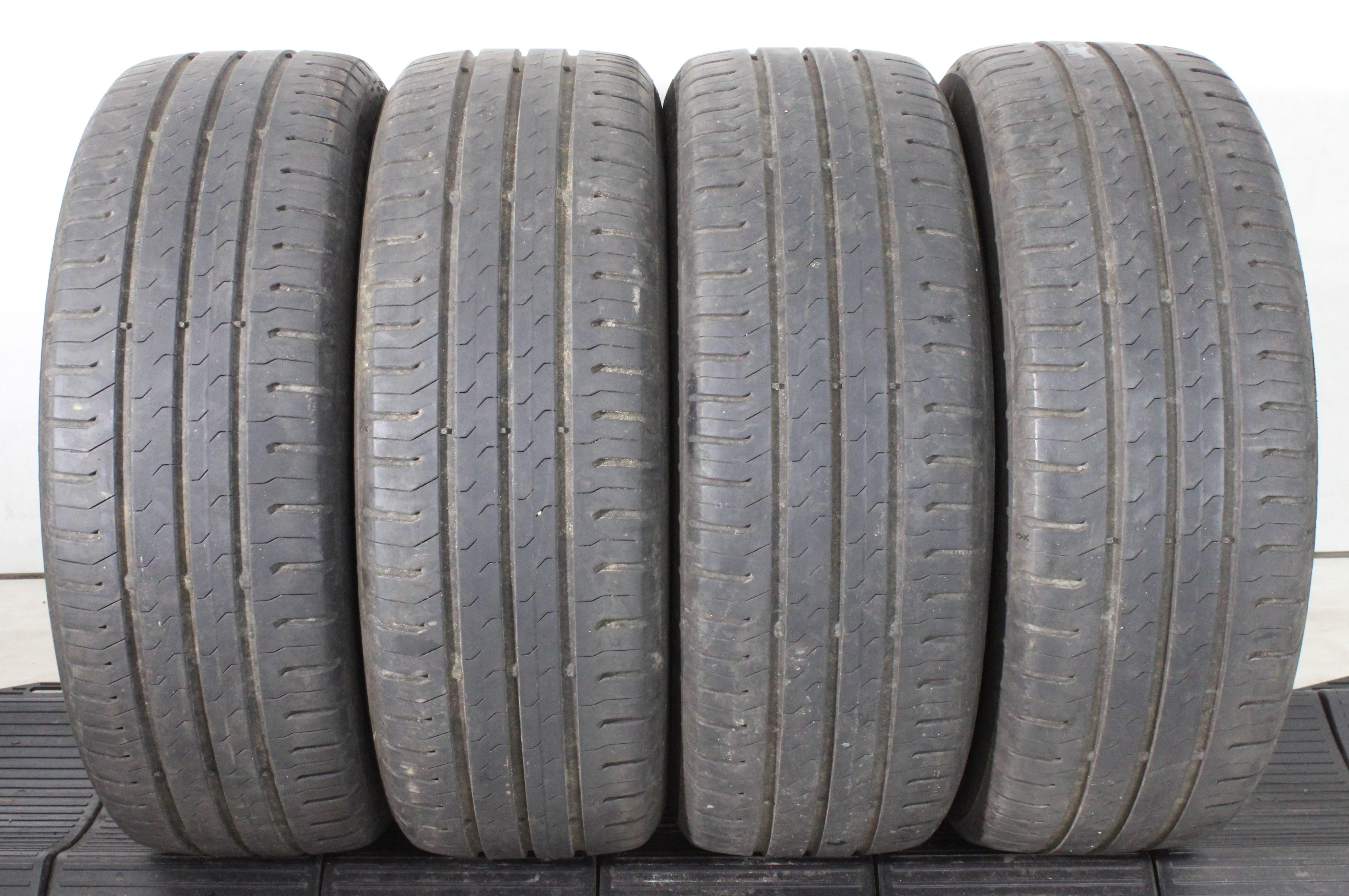 4 x 185/55R15 82H Sommerreifen Continental Eco Contact 5 2x4-4,5mm/2x4,5-5mm 2018