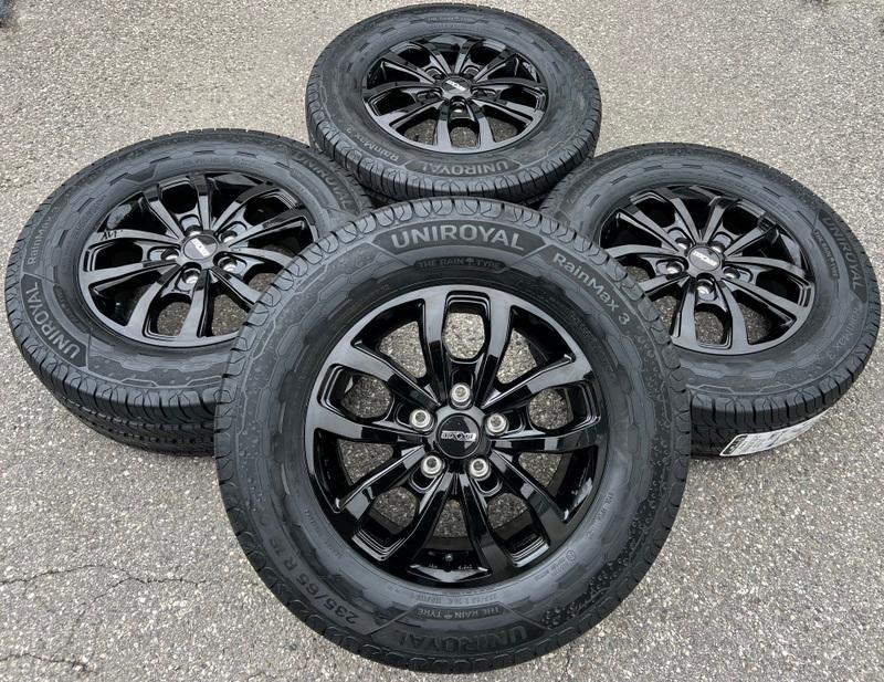 4 ALU SOMMERRÄDER VW CRAFTER SYN MAN TGE 235/65R16C 115/113R UNIROYAL 2023 NEU