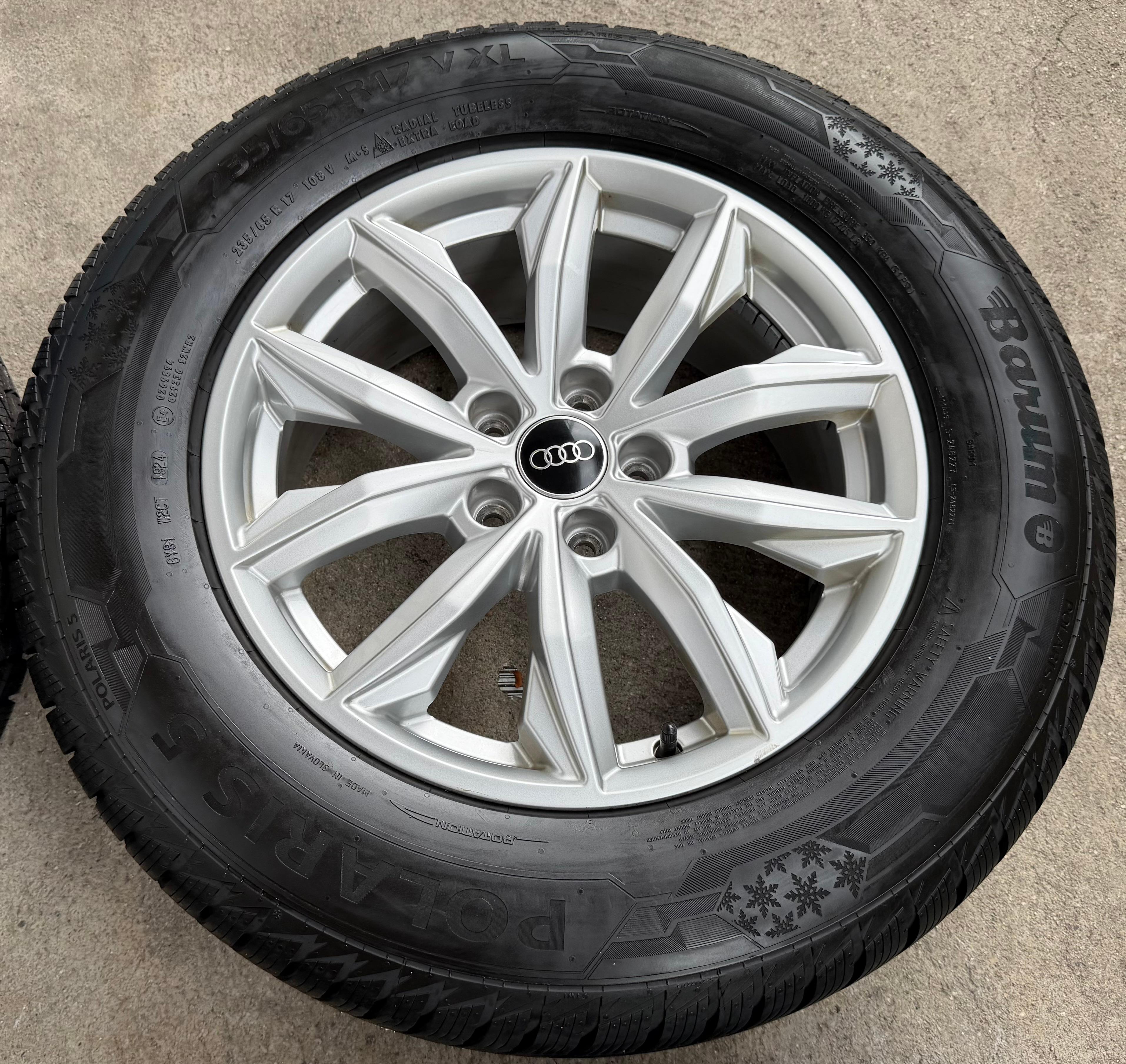 4 Original 17" Alu Winterräder Audi Q5 FY 80A601025J 7x17 ET34 235/65R17 108V 2024
