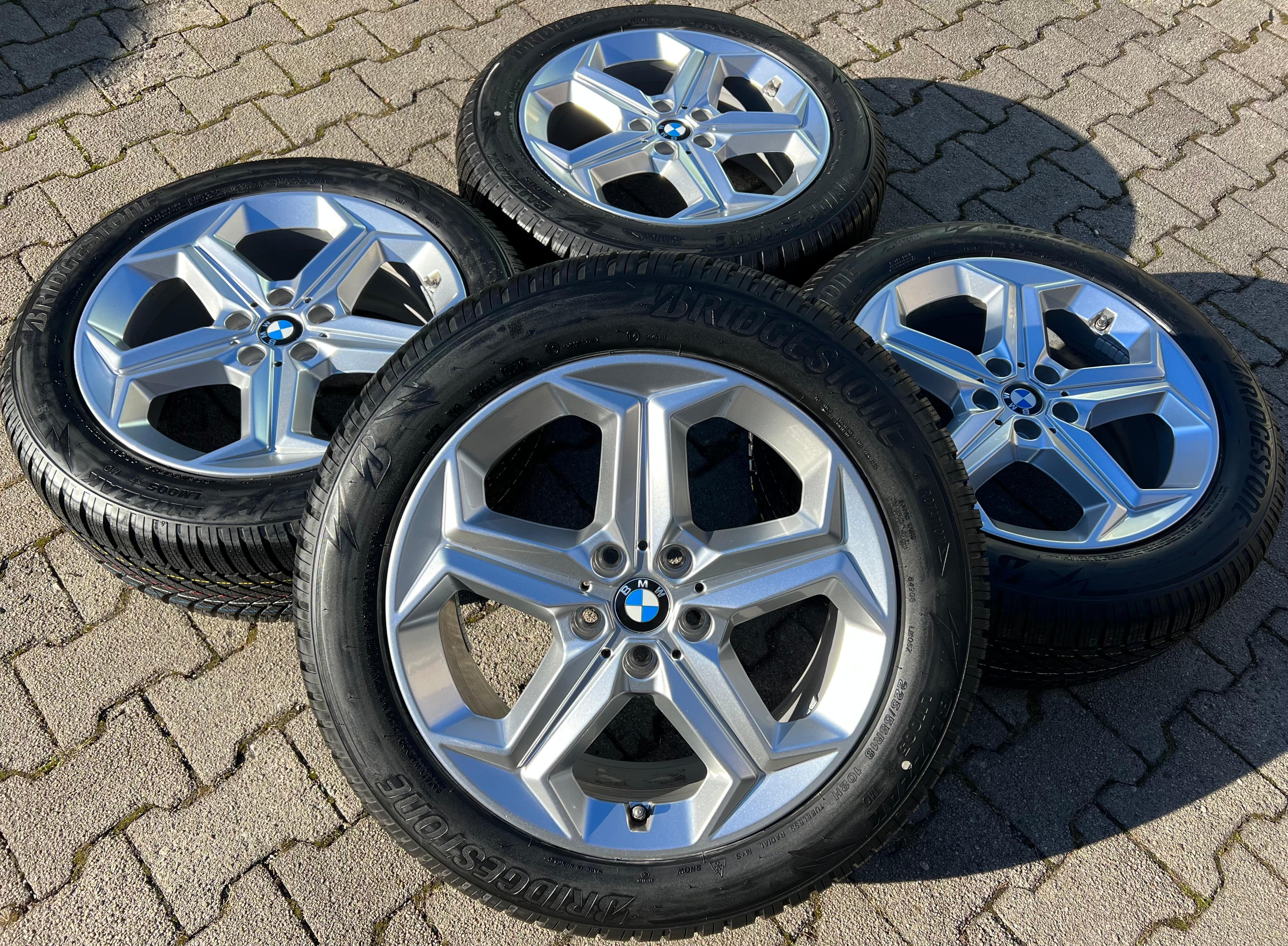 4 ORIGINAL 18" ALU WINTERRÄDER BMW X1 iX1 U11 X2 U10 225/55R18 102H 6898039 2022 FREIHAUS