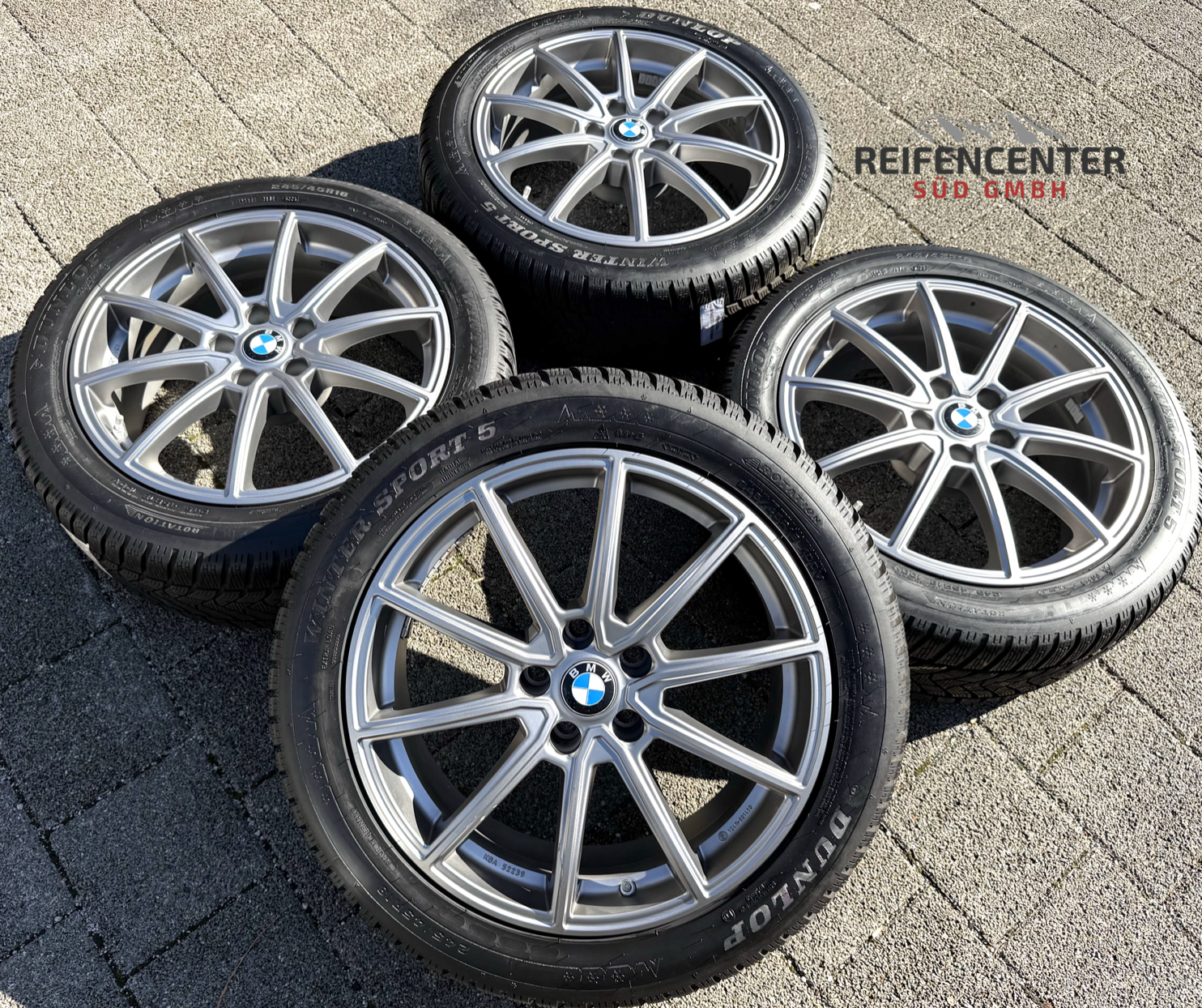 4 ALU 18" WINTERRÄDER BMW 5ER REIHE G30 G31 G5K G5L i4 G4C G26 245/45R18 100V