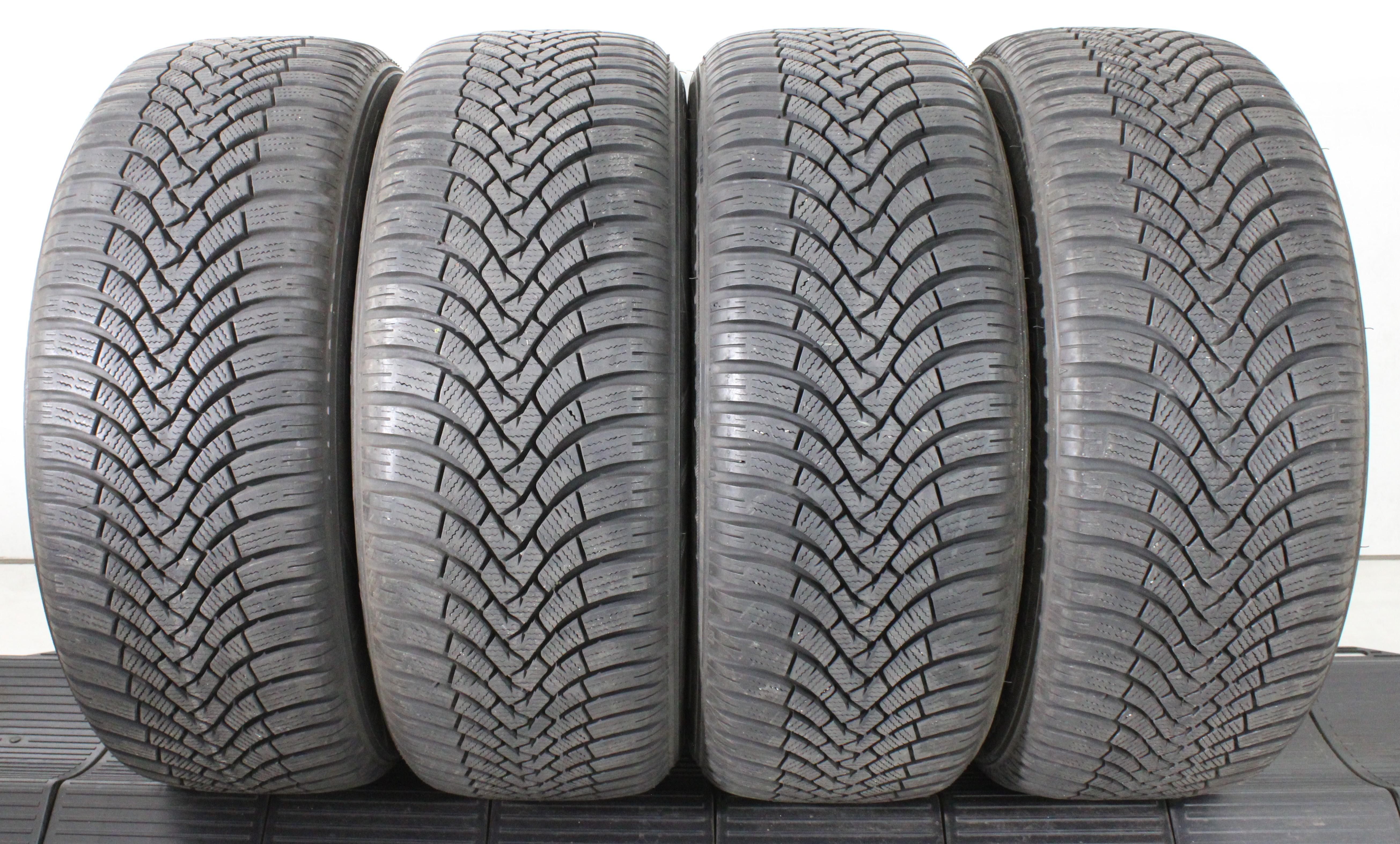 4 x 225/55R17 101V Winterreifen Falken Eurowinter HS01 8mm 2017 XL