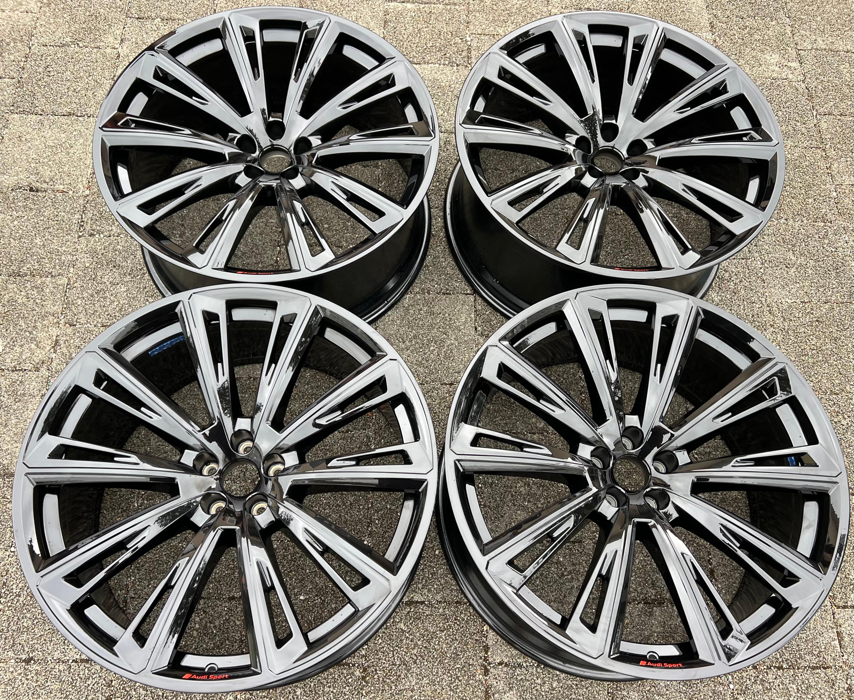 4 ORIGINAL 23" ALUFELGEN AUDI Q8 4M8601025R 10x23 ET15 FELGEN FREIHAUS