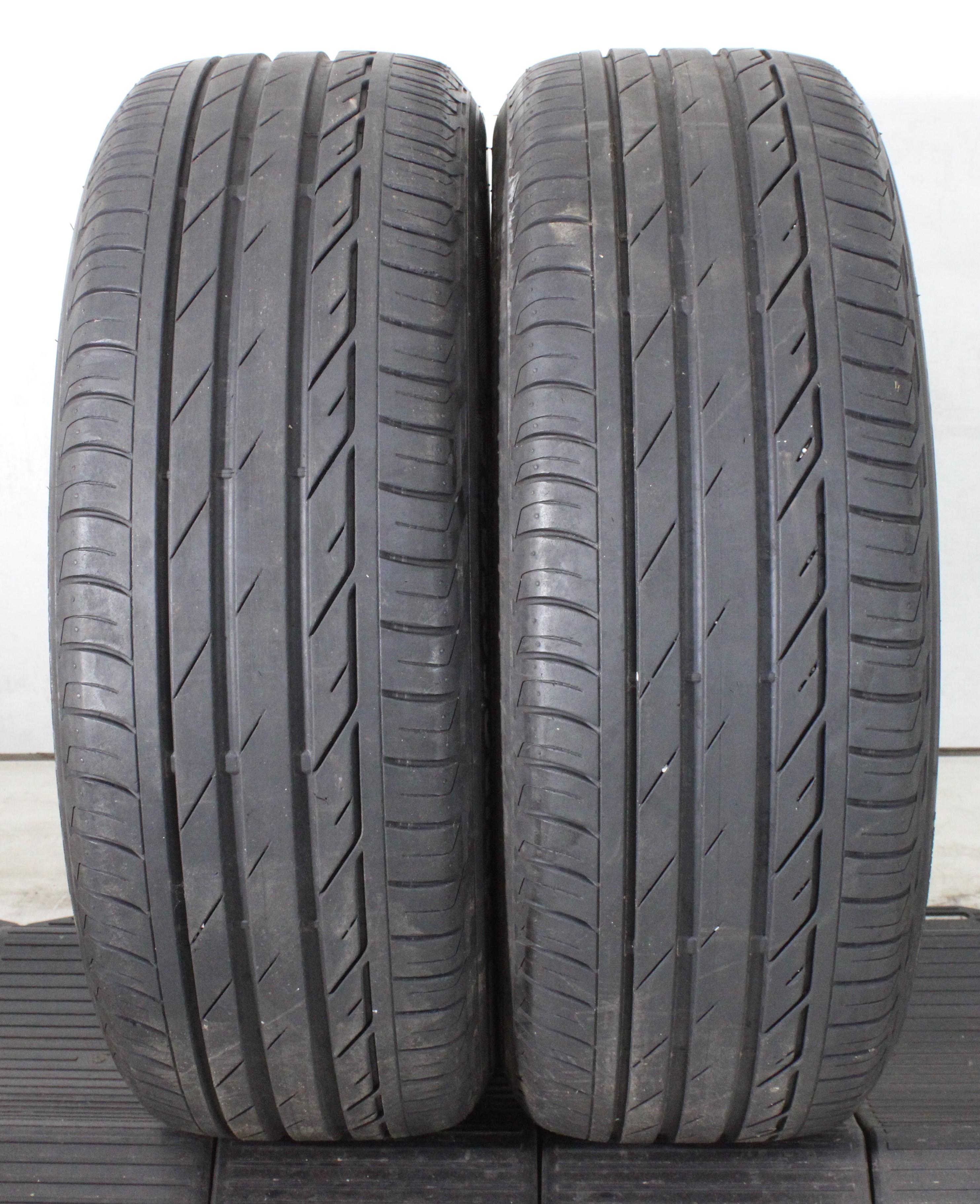 2 x 205/55R17 91W Sommerreifen Bridgestone Turanza T001 Runflat 5,5mm 2016