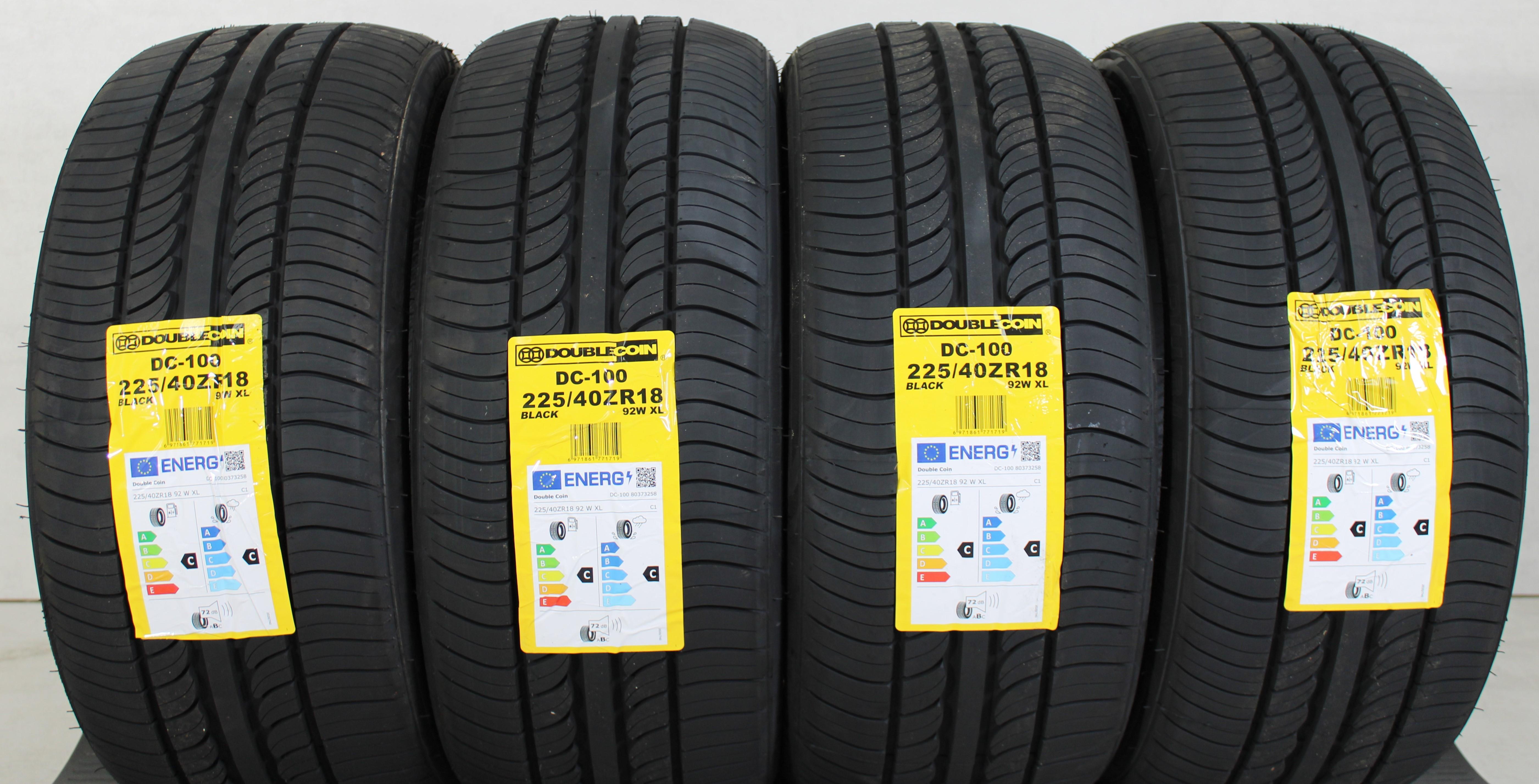 4 x 225/40R18 92W pneus été Double Coin DC-100 2023 XL
