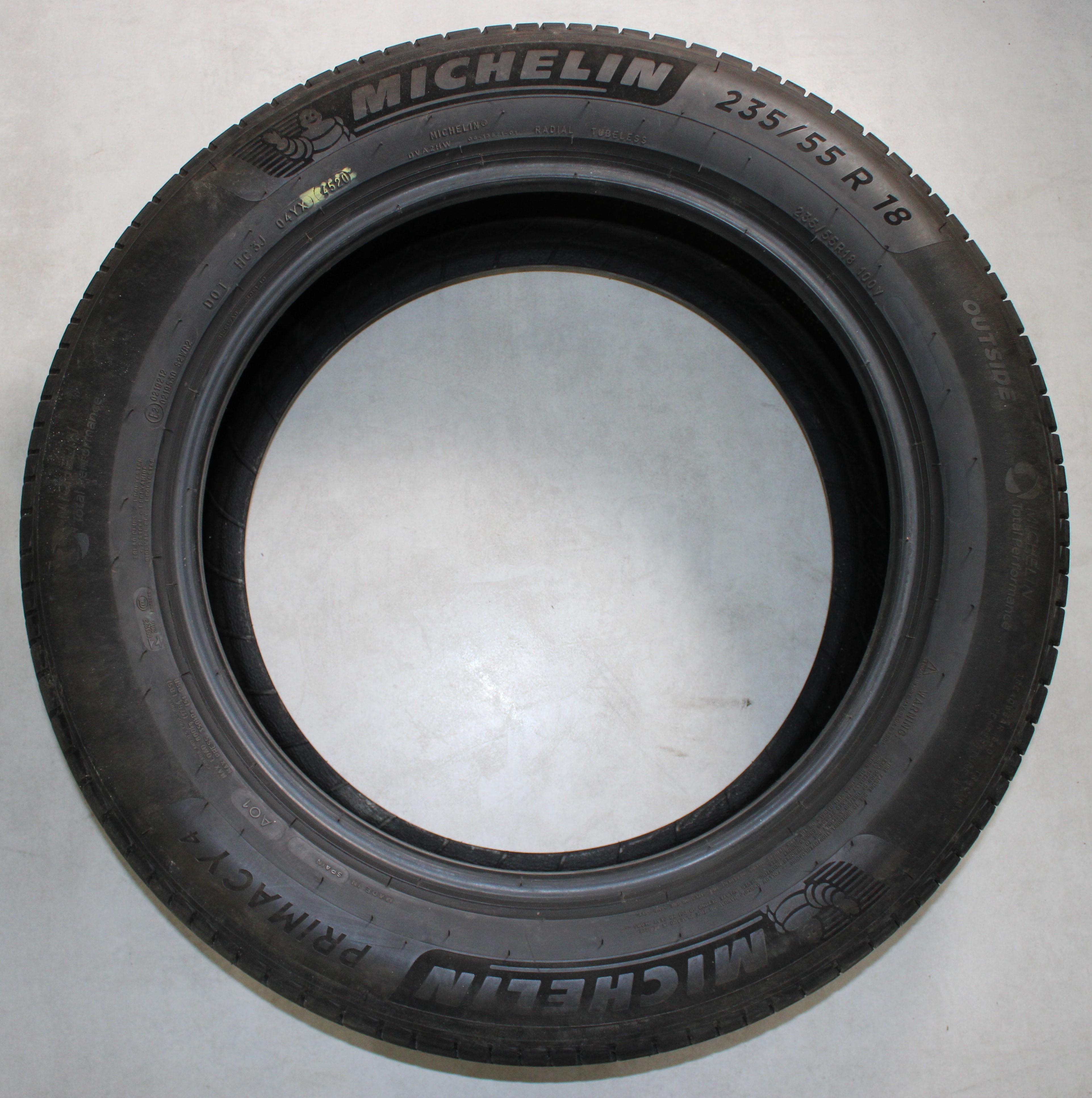 4 x 235/55R18 100V Sommerreifen Michelin Primacy 4 AO1 6mm 2020