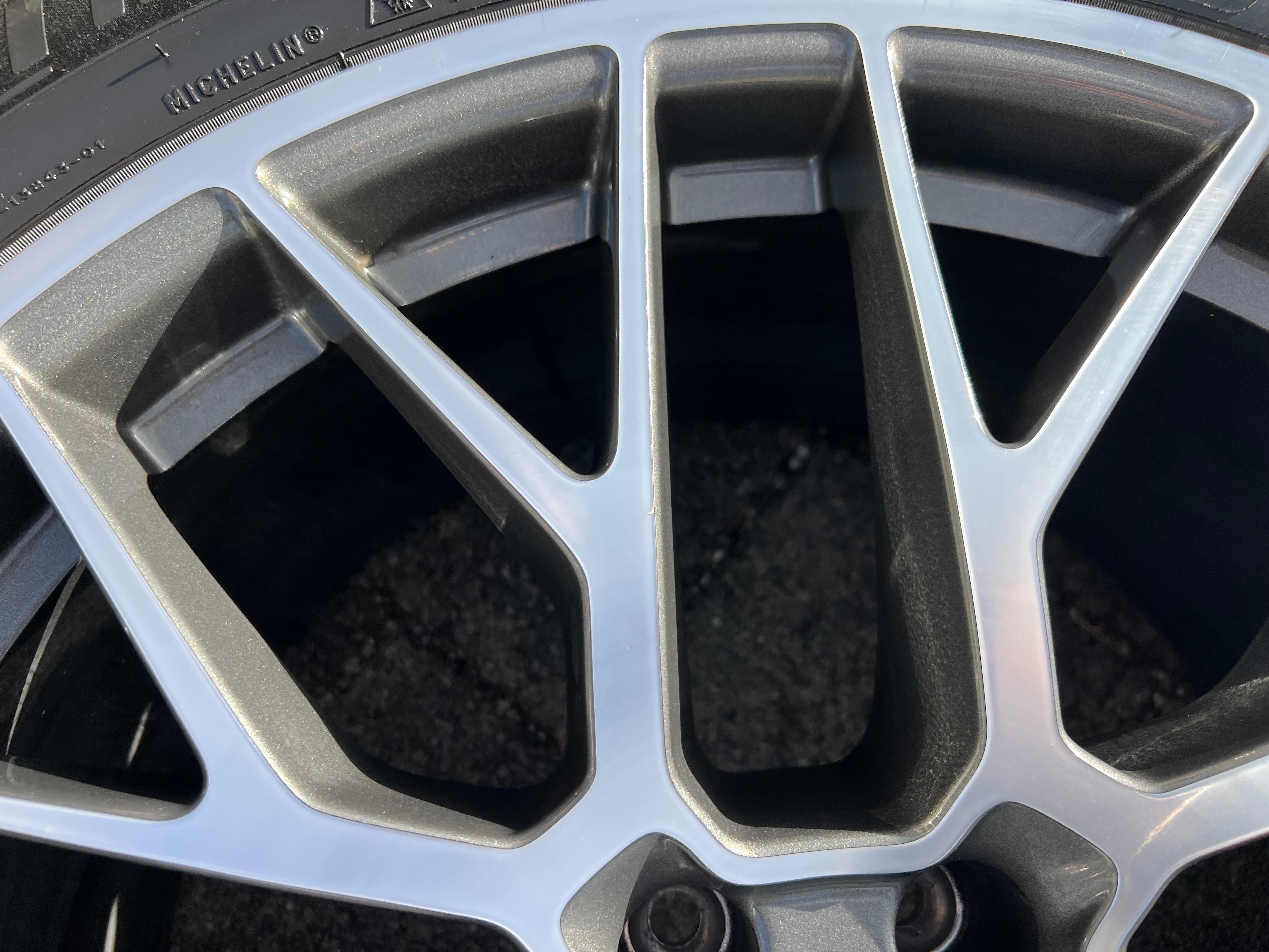 4 ORIGINAL 20" ALU WINTERRÄDER PORSCHE MACAN I & II RS SPYDER FELGEN MICHELIN