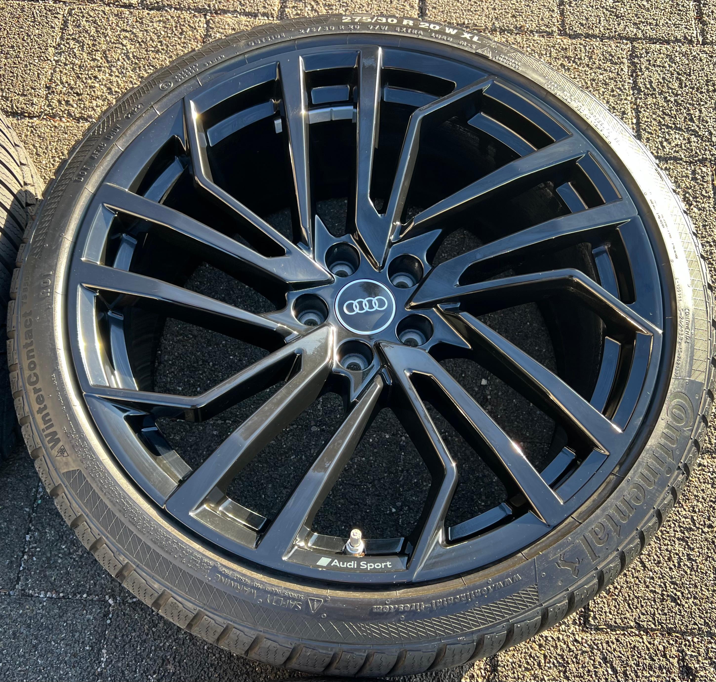 4 ORIGINAL 20" ALU WINTERRÄDER AUDI RS4 RS5 8W 275/30R20 97W 8W0601025FE FREIHAUS