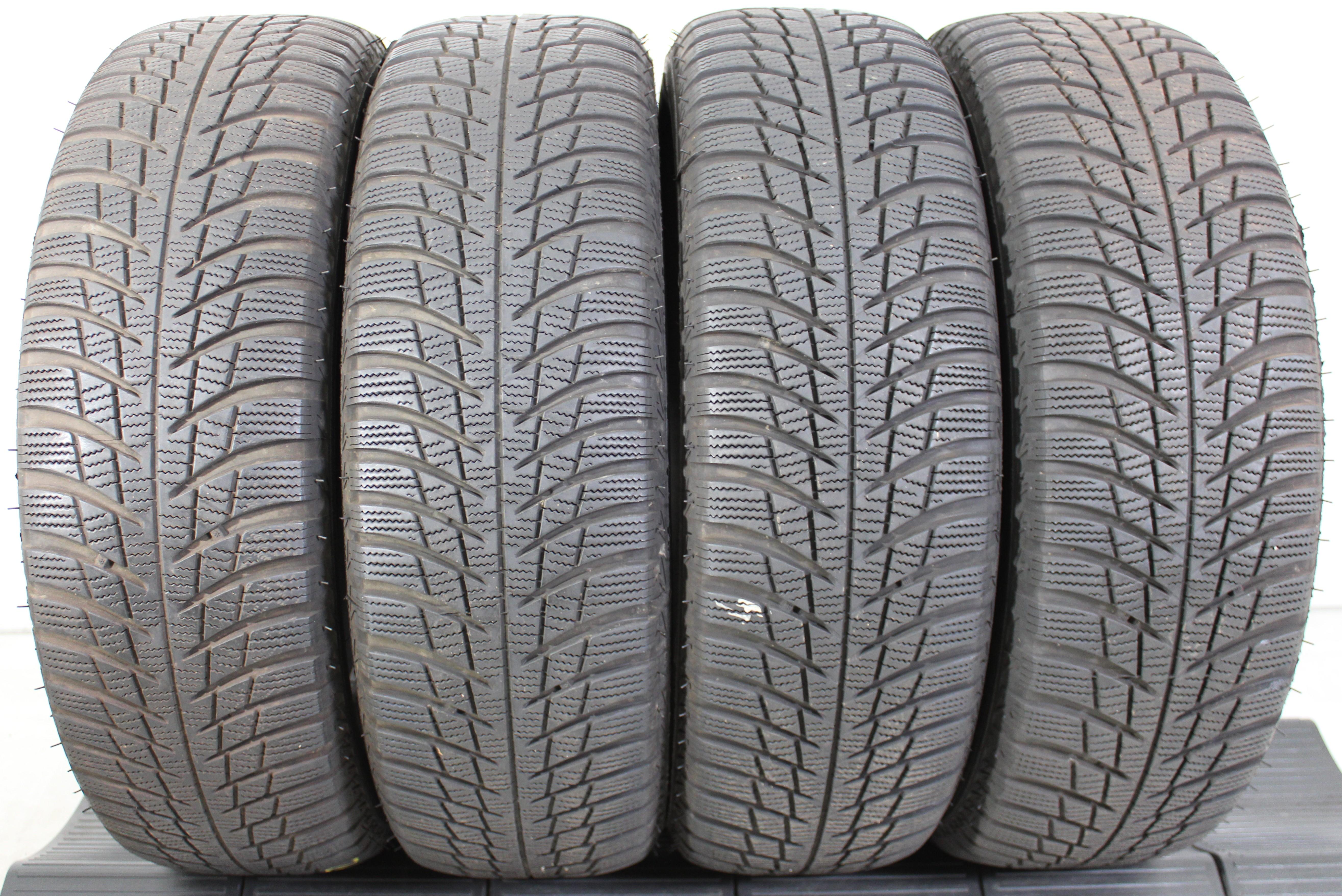 4 x 215/65R17 99H Winterreifen Bridgestone Blizzak LM001 2x6-6,5mm/2x7mm 2016