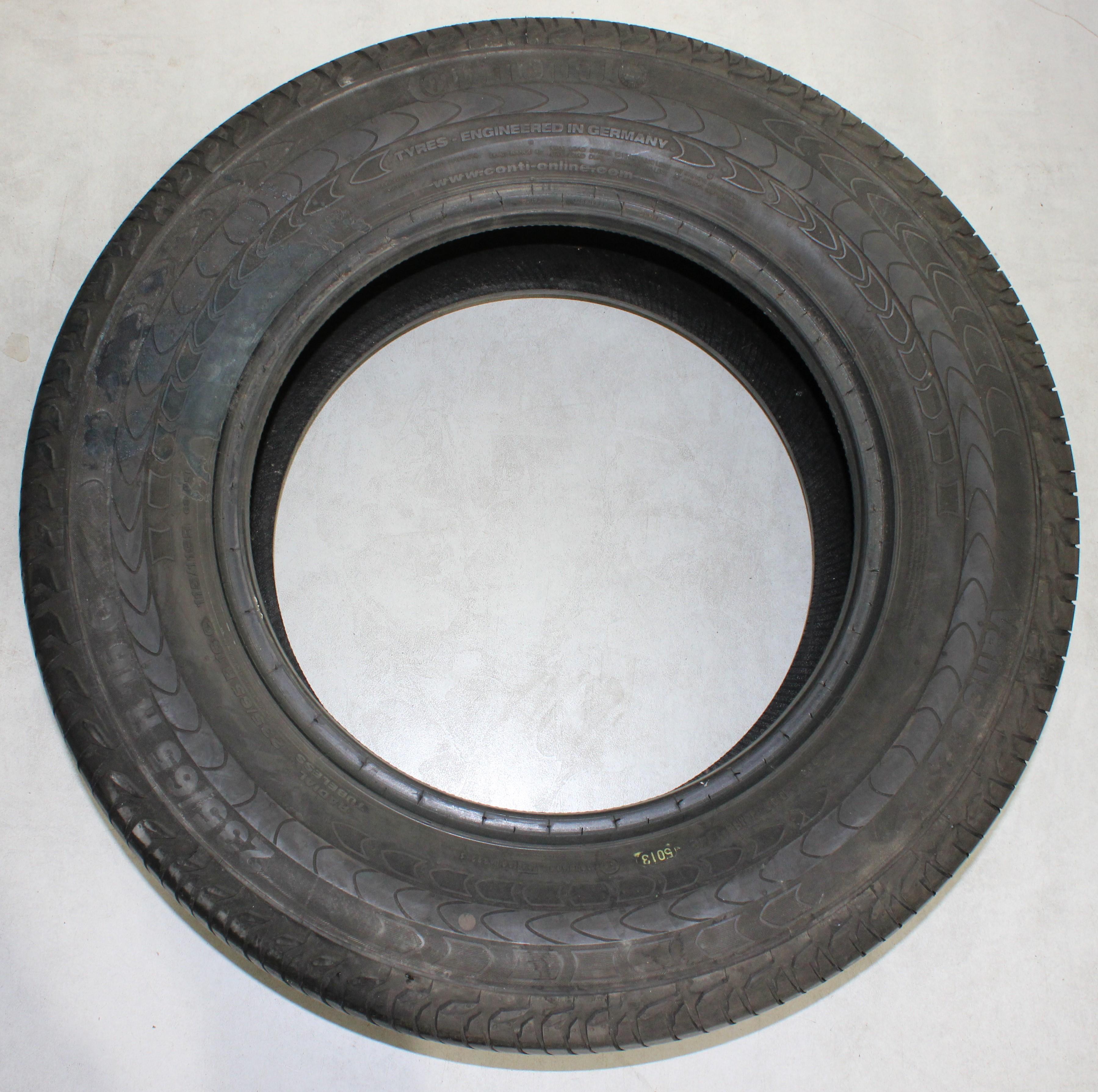 4 neumáticos de verano Continental Vanco 2, 235/65R16C, 115/113R, 7-7,5 mm, 2013