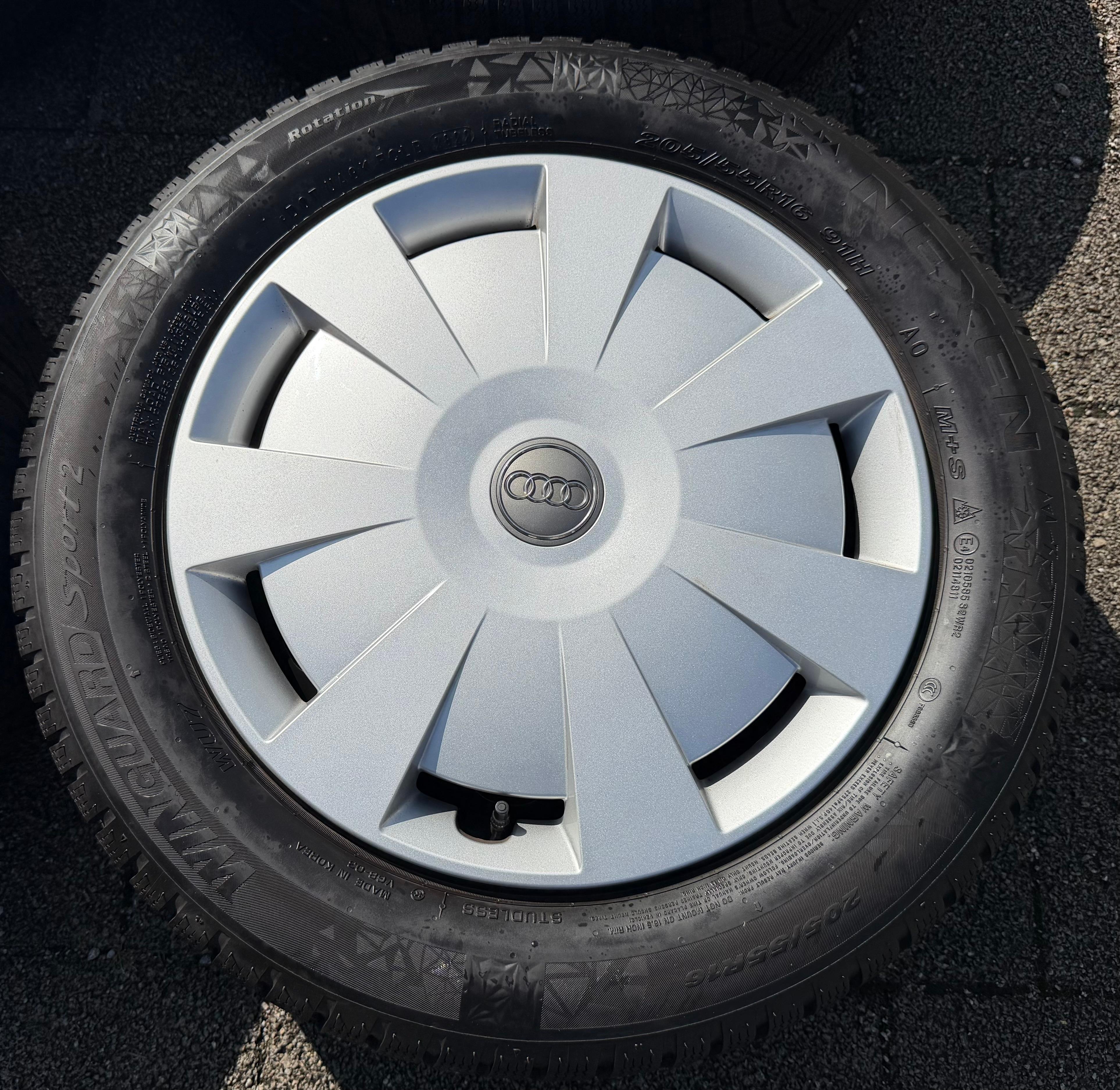 4 Winterräder Audi A3 8V Sportback Cabrio  205/55R16 91H Nexen 8V0601027A 2022
