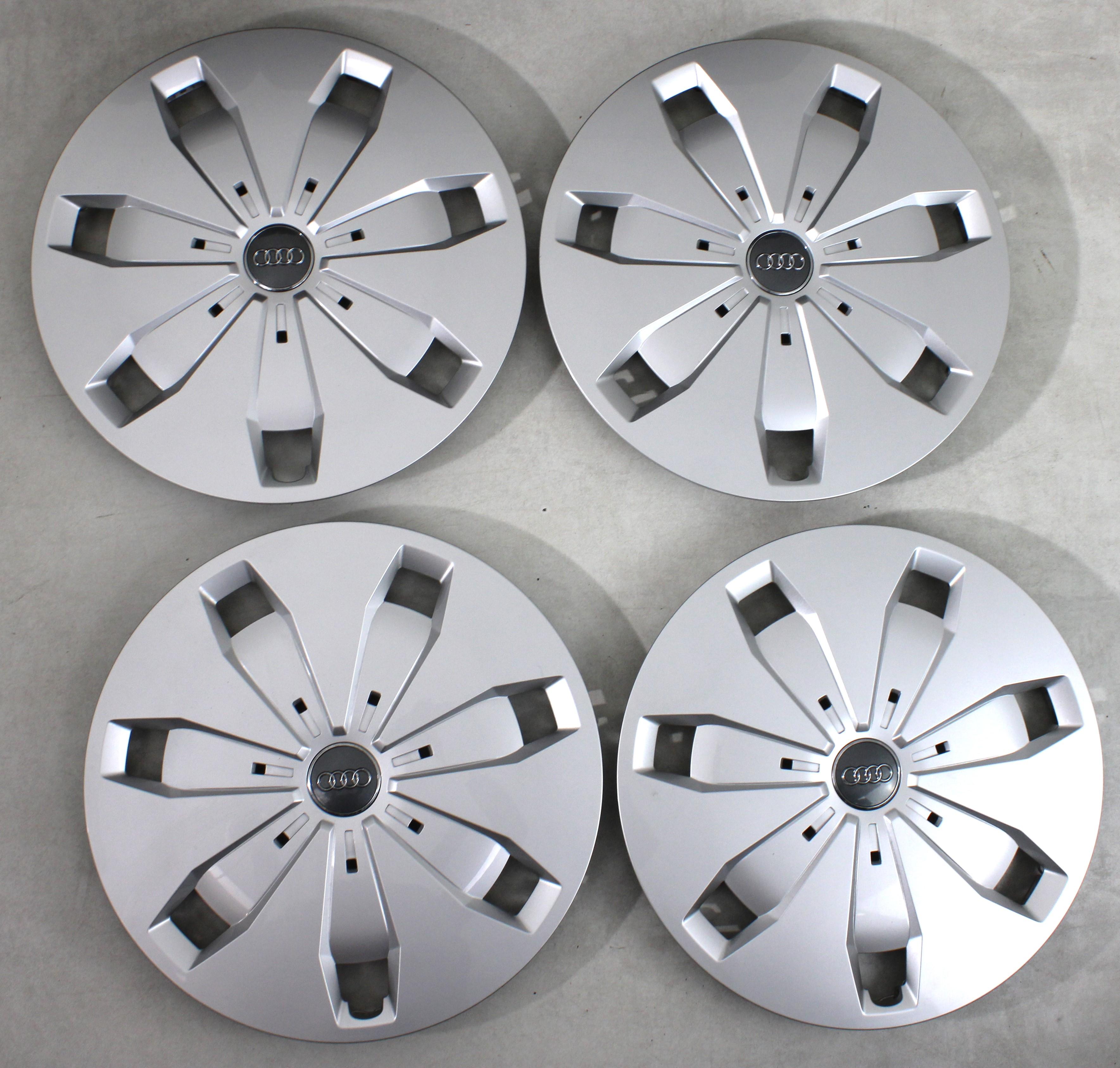 4 ORIGINAL 16" RADKAPPEN AUDI A3 A4 Q2 81A601147 16 ZOLL RADBLENDEN FREIHAUS