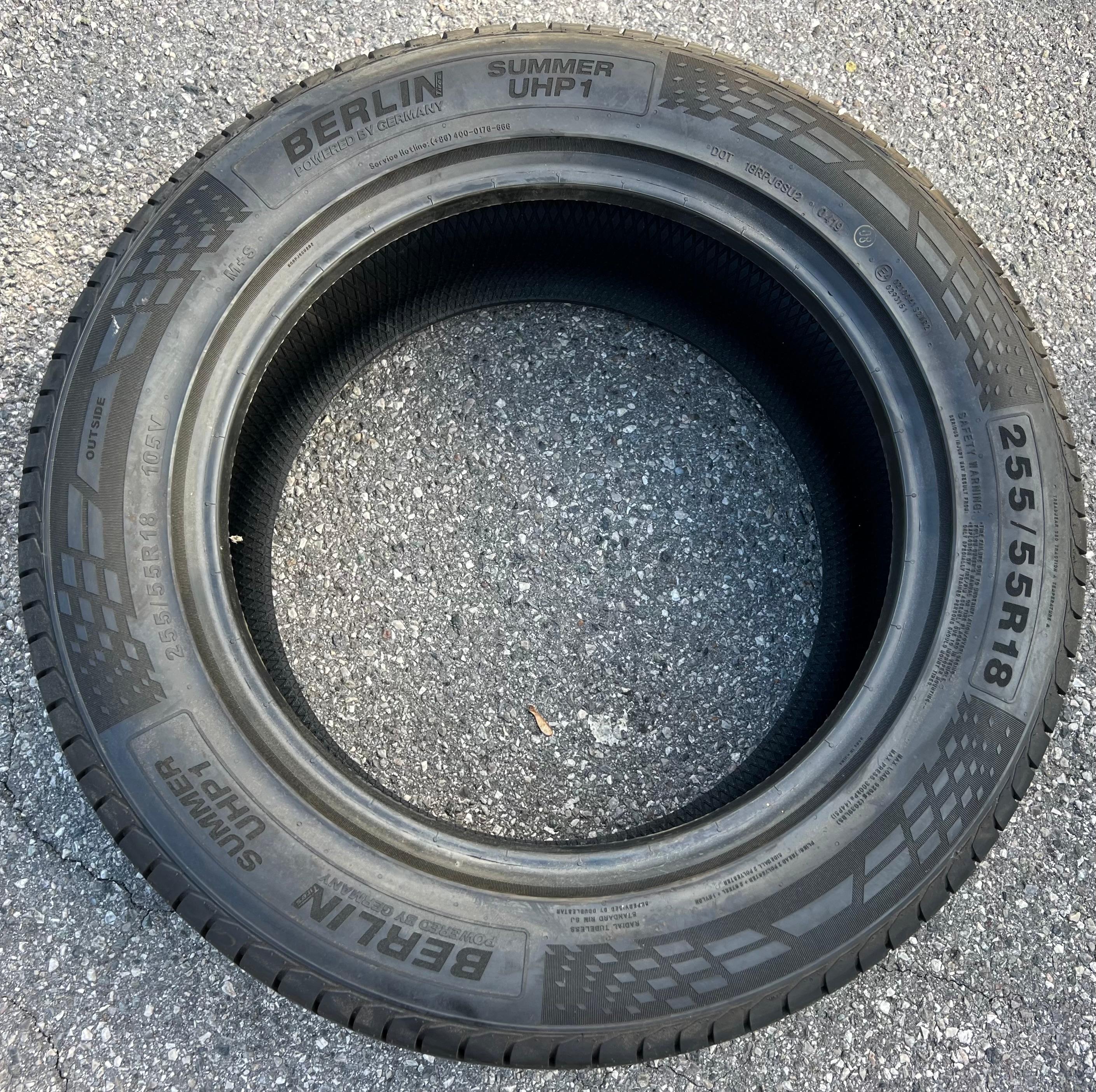 4 x 255/55R18 105V Sommerreifen Berlin Tires Summer UHP1 2019