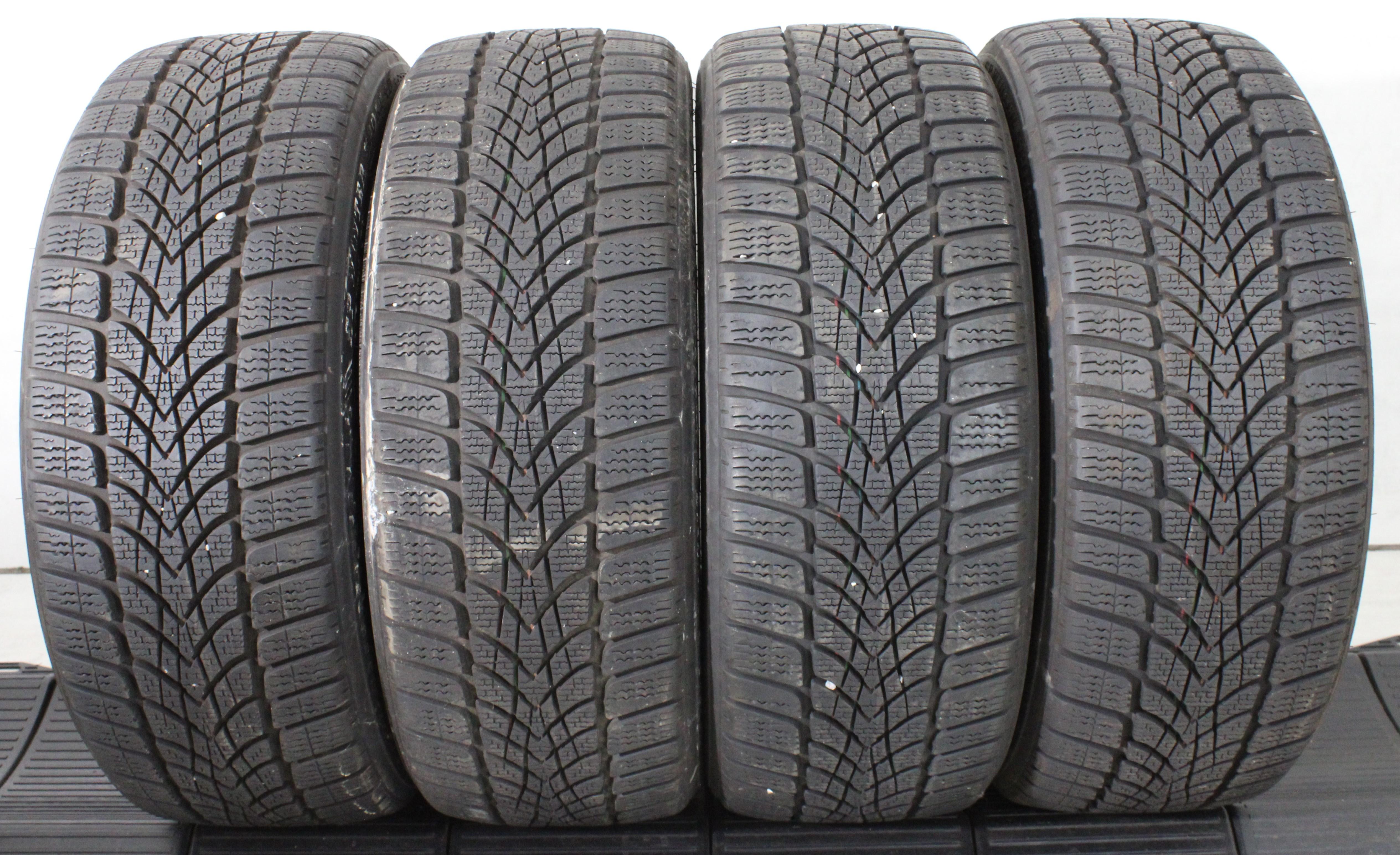 4 x 205/45R17 88V Winterreifen Dunlop SP Winter Sport 4D DSST Runflat 6-6,5mm 1x2020/1x2021/2x2023 *