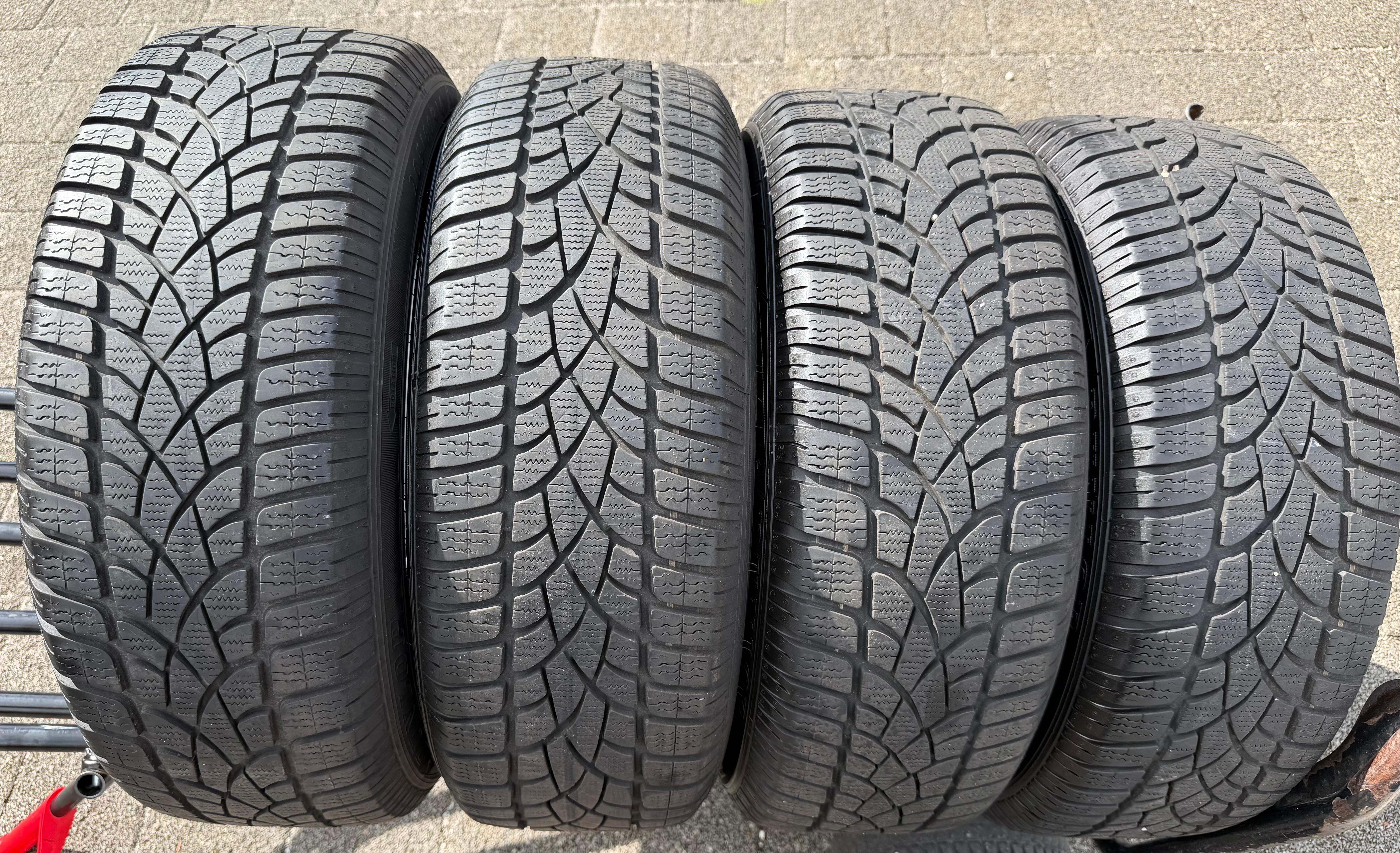 4 Original Alu Winterräder Audi A4 8W B9 8W0601025A 205/60R16 92H Dunlop