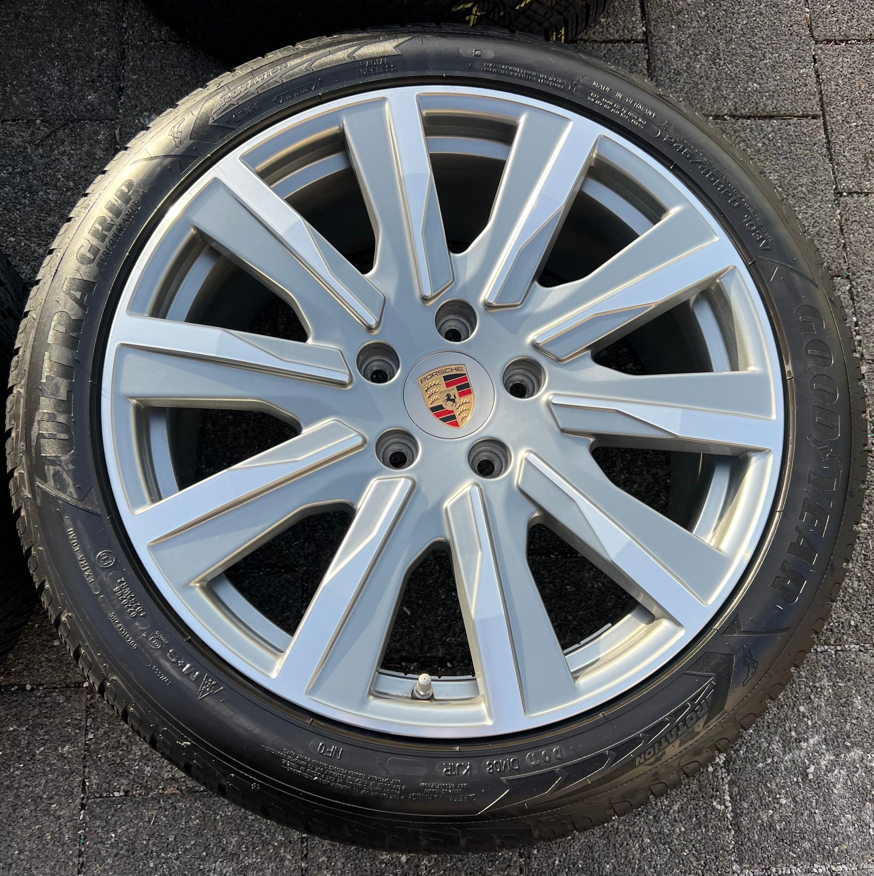 4 ORIGINAL 20" ALU WINTERRÄDER PORSCHE TAYCAN TEQUIPMENT RDKS FREIHAUS