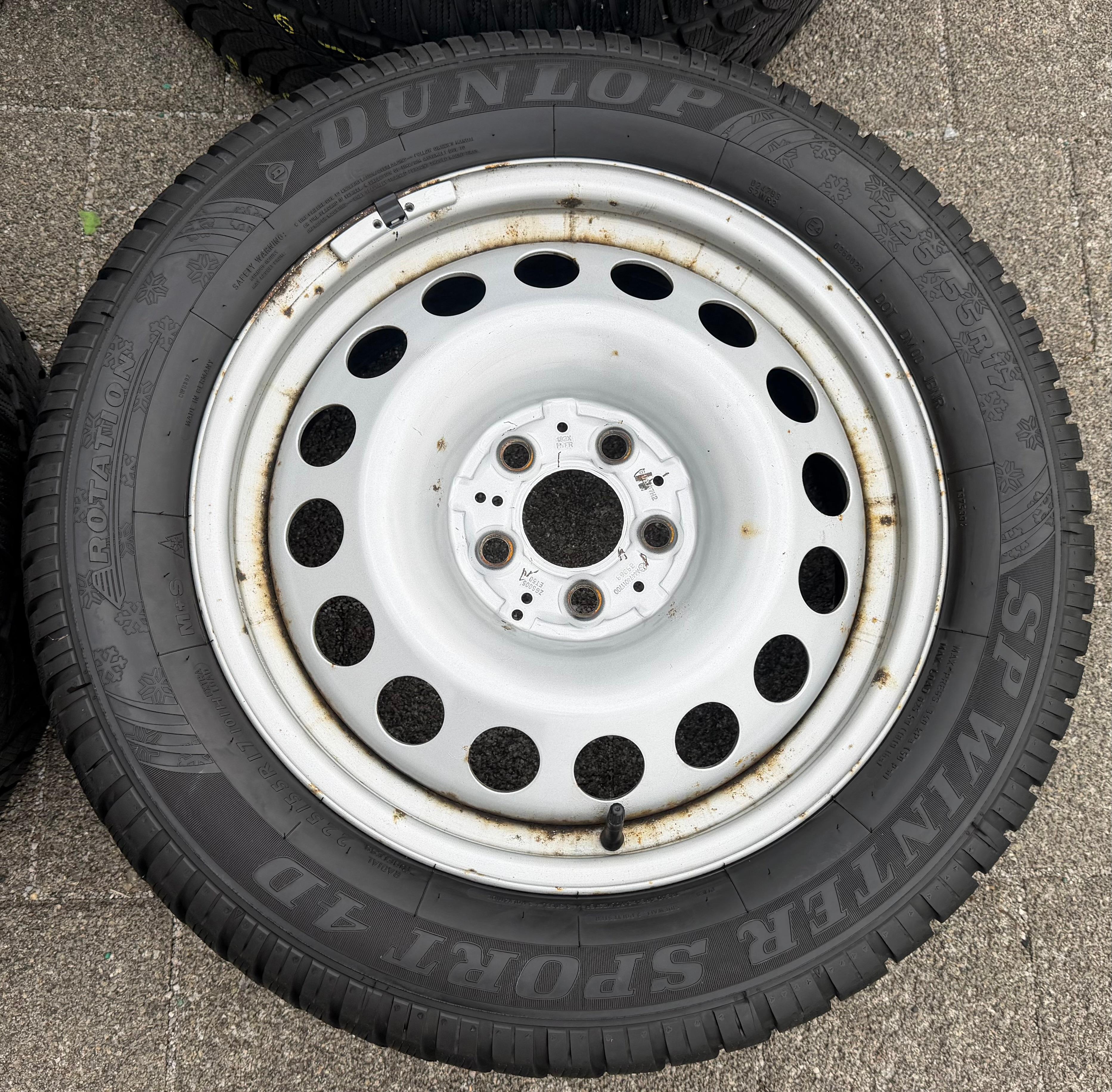 4 Winterräder Mercedes Vito V-Klasse W447 A4474011700 225/55R17 101H RDKS
