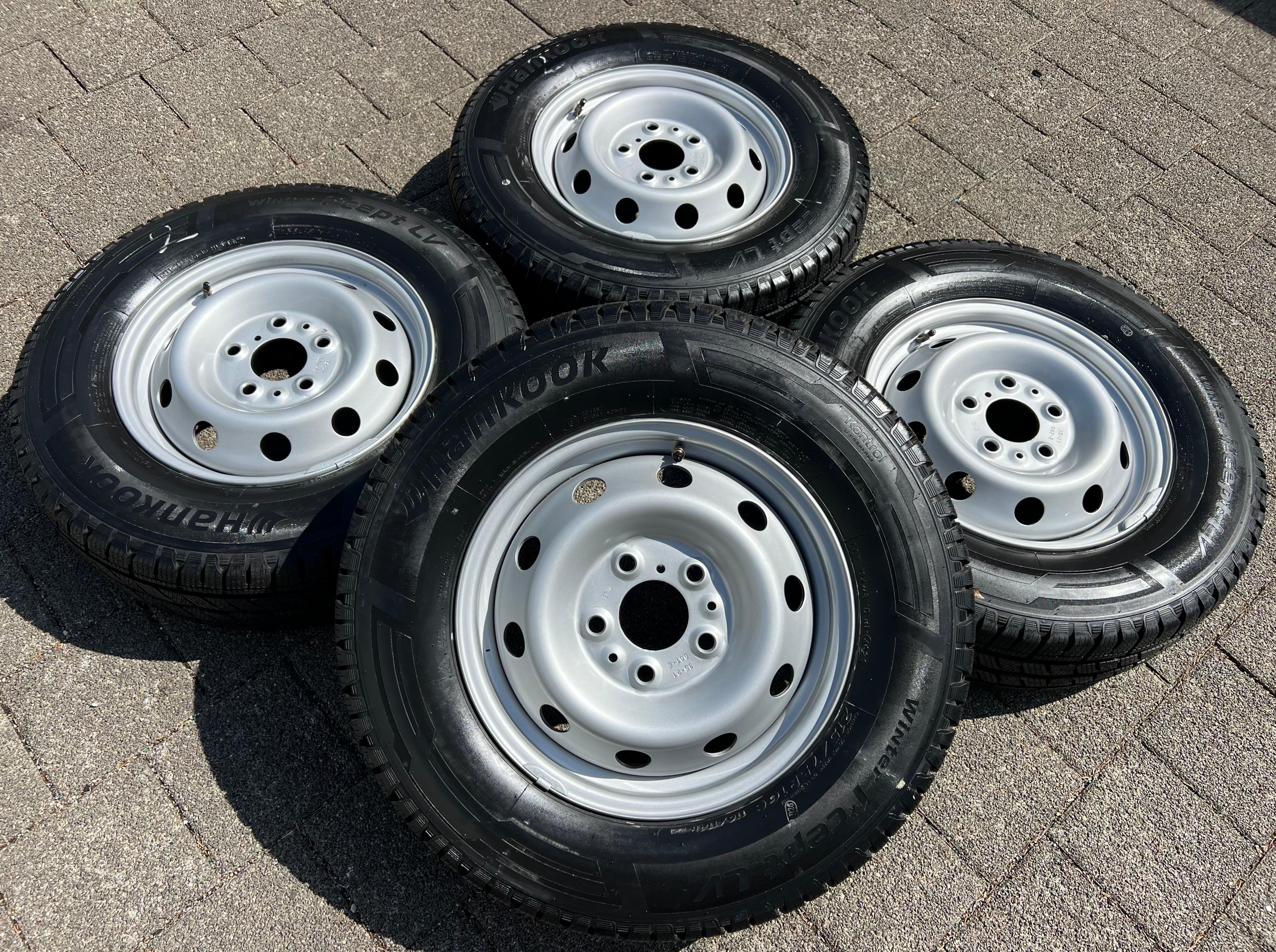 4 WINTERRÄDER OPEL MOVANO PEUGEOT BOXER FIAT DUCATO CITROEN JUMPER TOYOTA PROACE