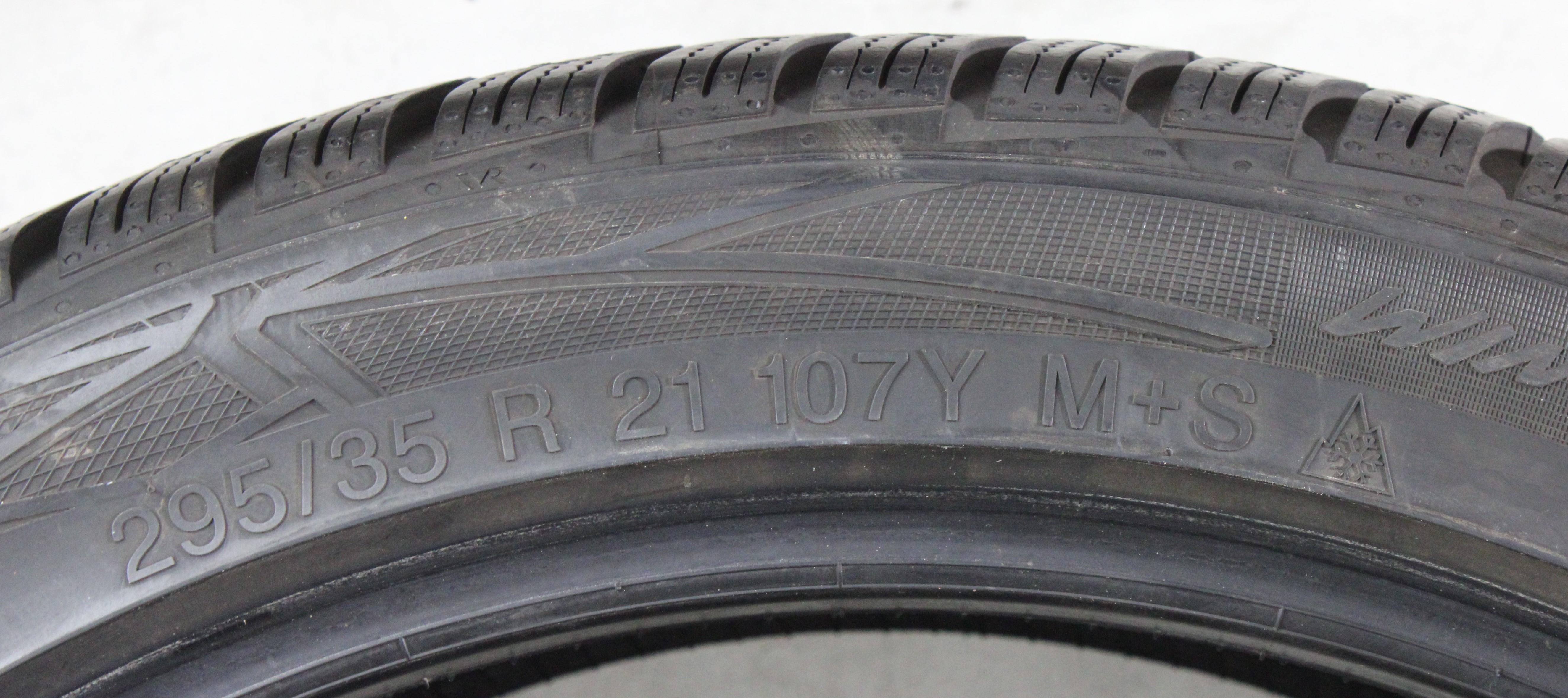 2 x 295/35R21 107Y winterbanden Vredestein Wintrac Pro 7-7,5mm 2022 XL