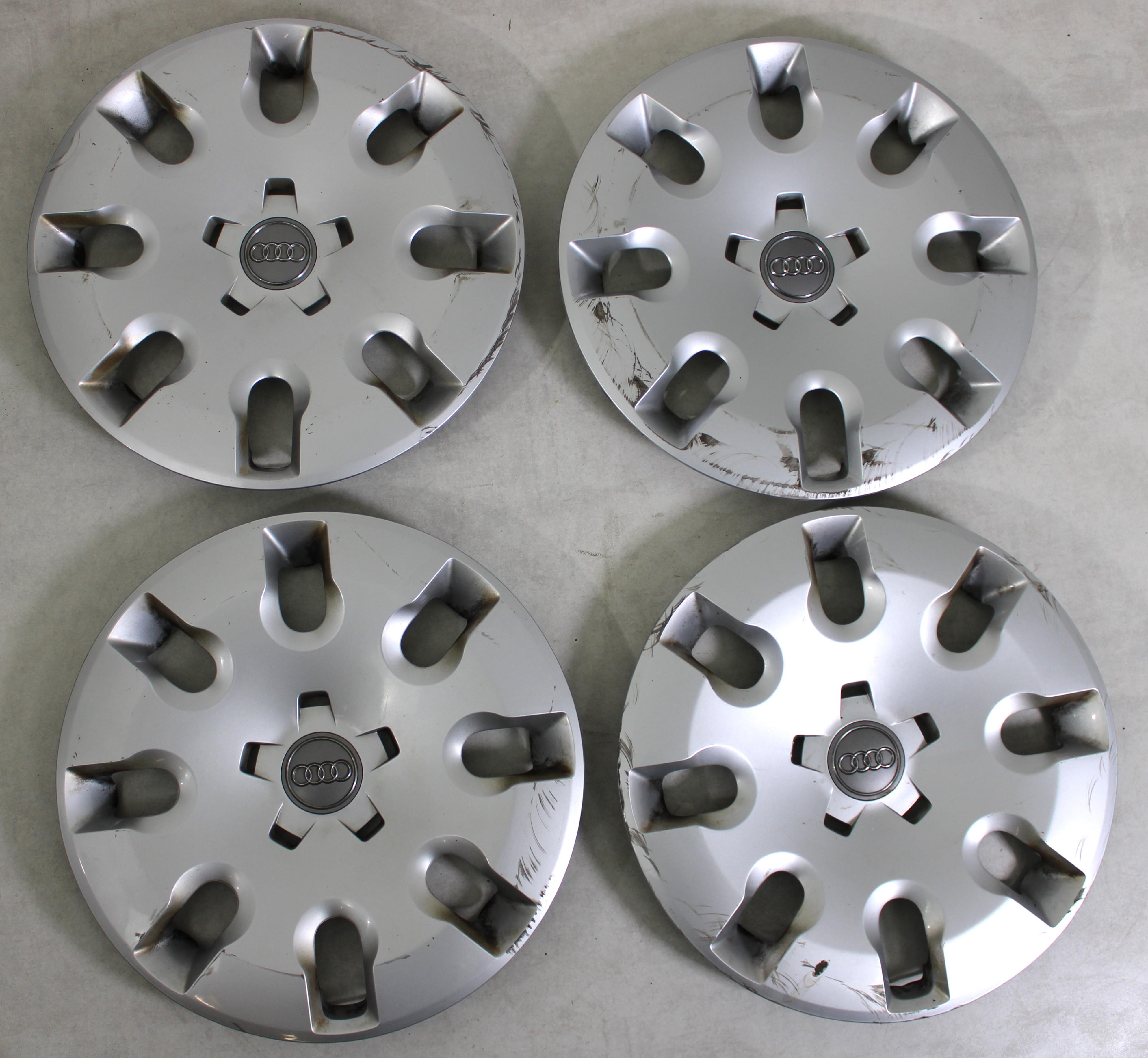 4 ORIGINAL 16" RADKAPPEN AUDI A4 8K B8 B81 8E A6 4F Q2 8K0601147 16 ZOLL