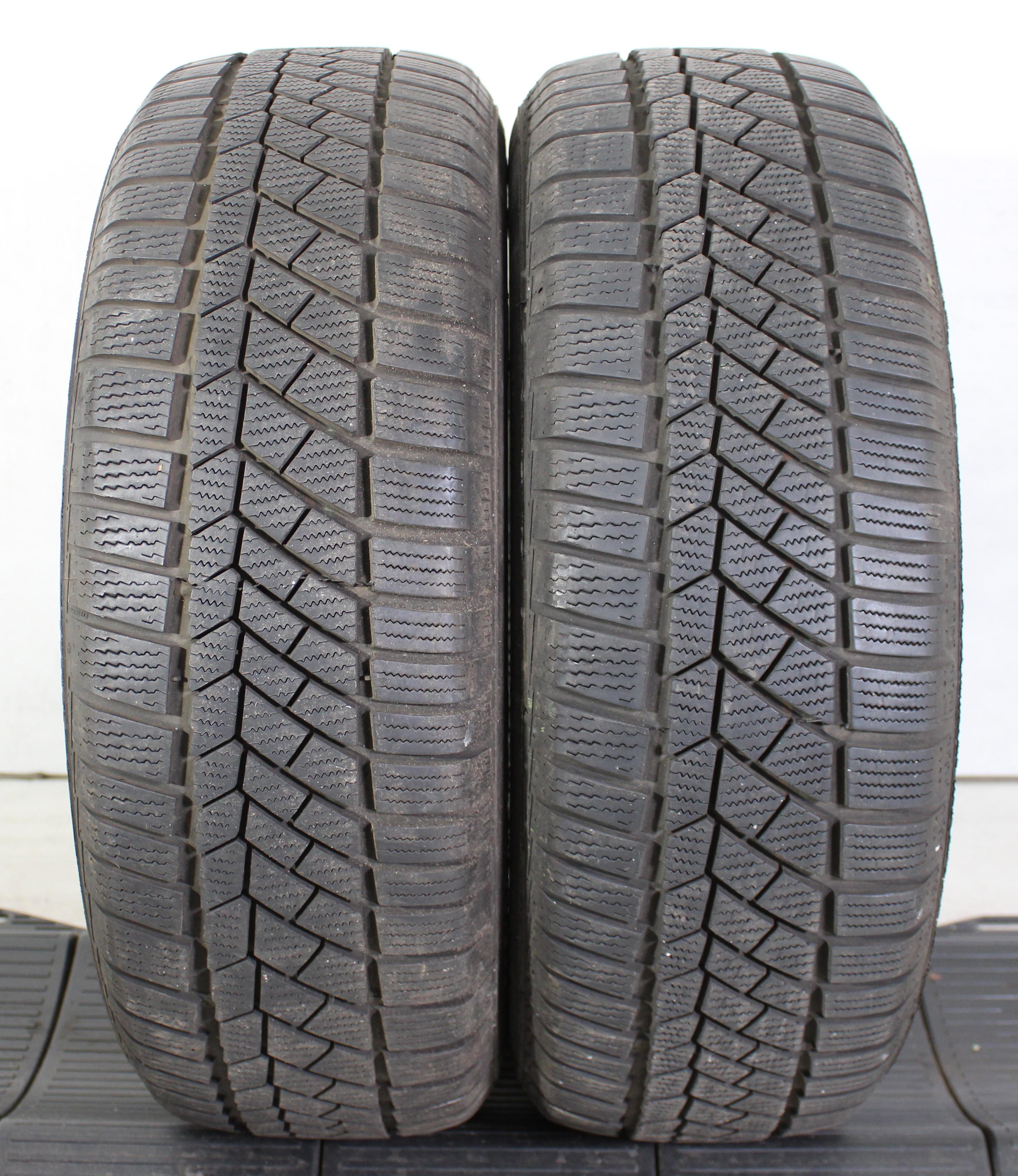 2 x 205/60R16 92H Winterreifen Continental Winter Contact TS830P SSR Runflat 6-6,5mm 2014 *
