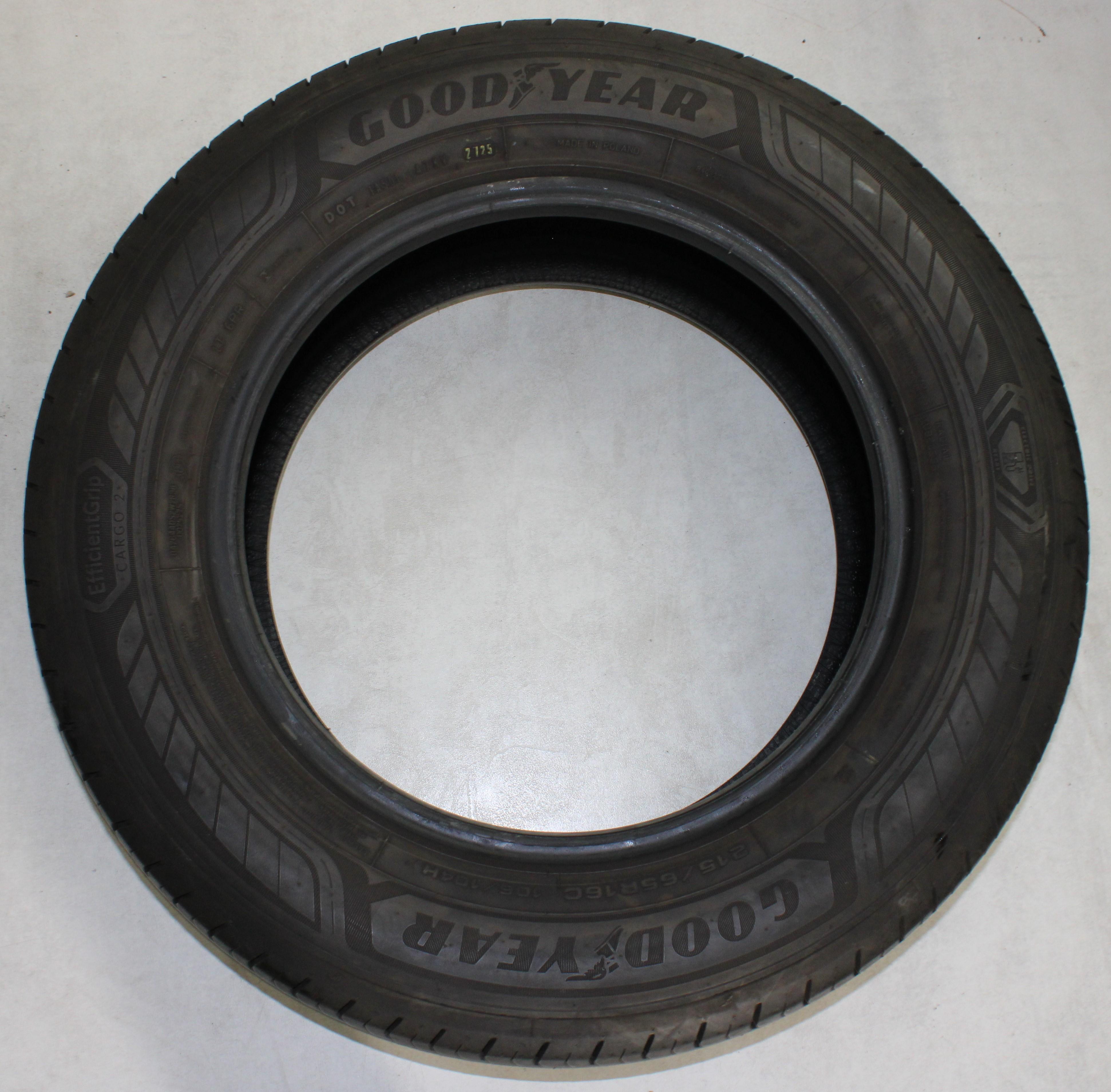 4 x 215/65R16C 106/104H zomerbanden Goodyear Efficient Grip Cargo 2 7,5-8mm 2025