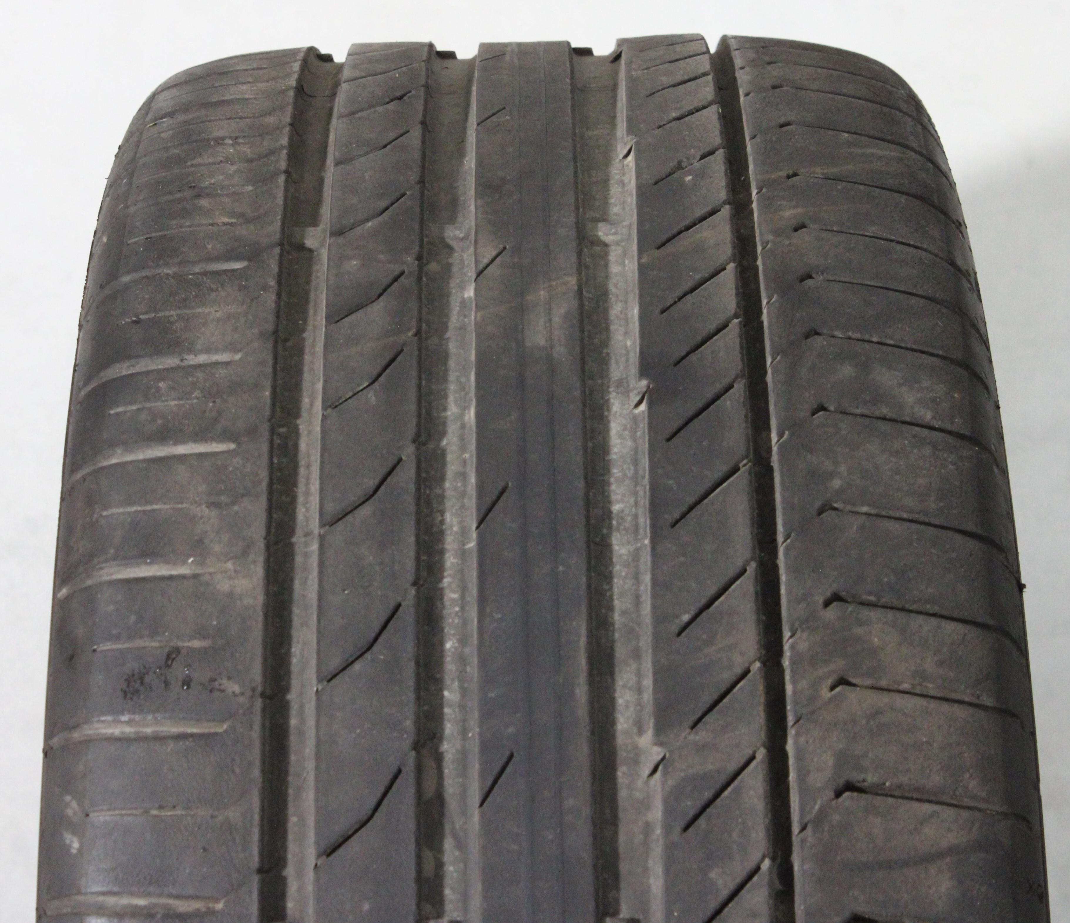 1 neumático de verano Continental Sport Contact 5 AO, 255/45R20, 101W, 5-5,5 mm, 2022