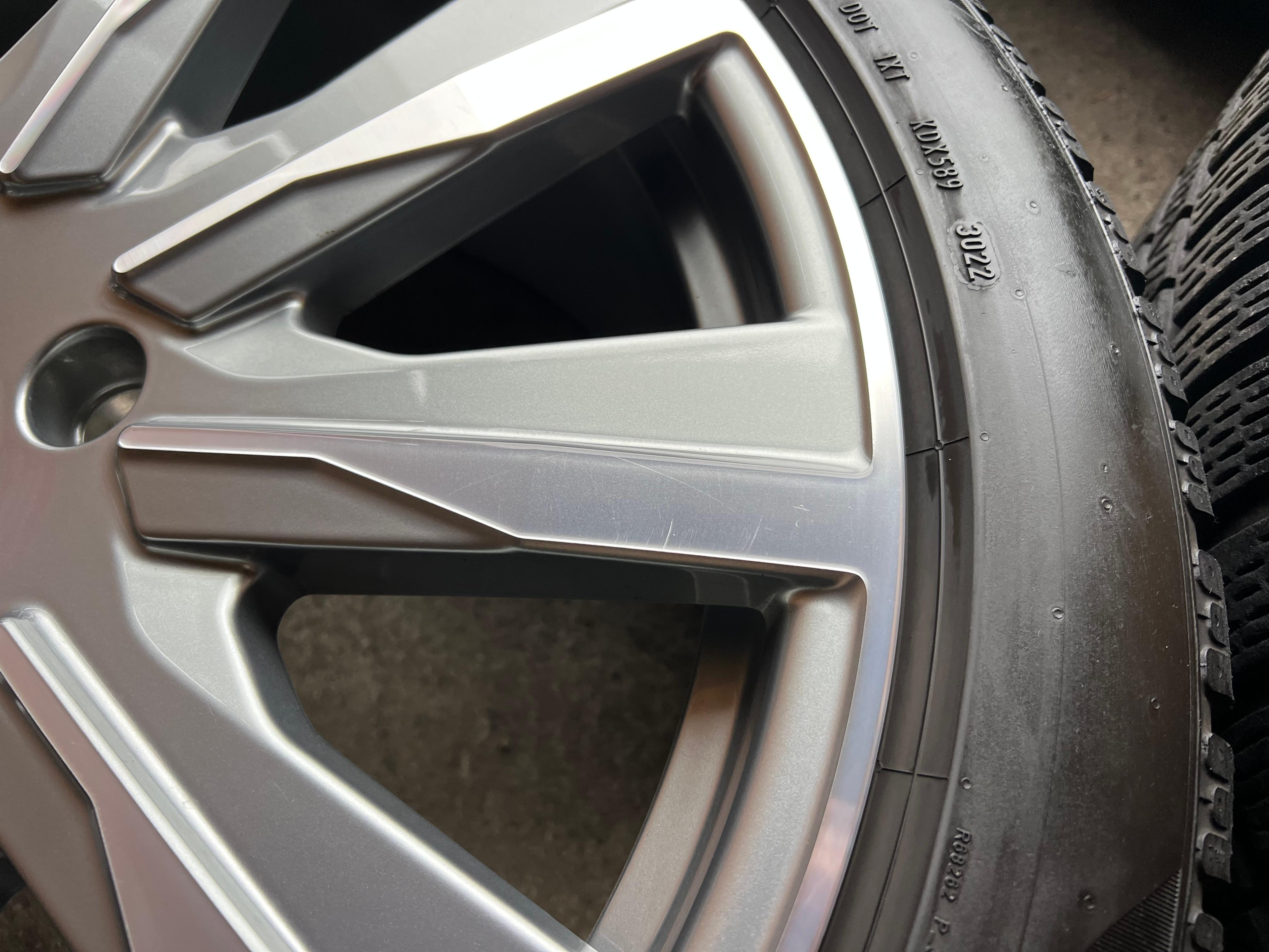 4 RUEDAS DE INVIERNO DE ALEACIÓN ORIGINALES DE 20" PARA PORSCHE TAYCAN TEQUIPMENT RDKS, ENVÍO GRATUITO