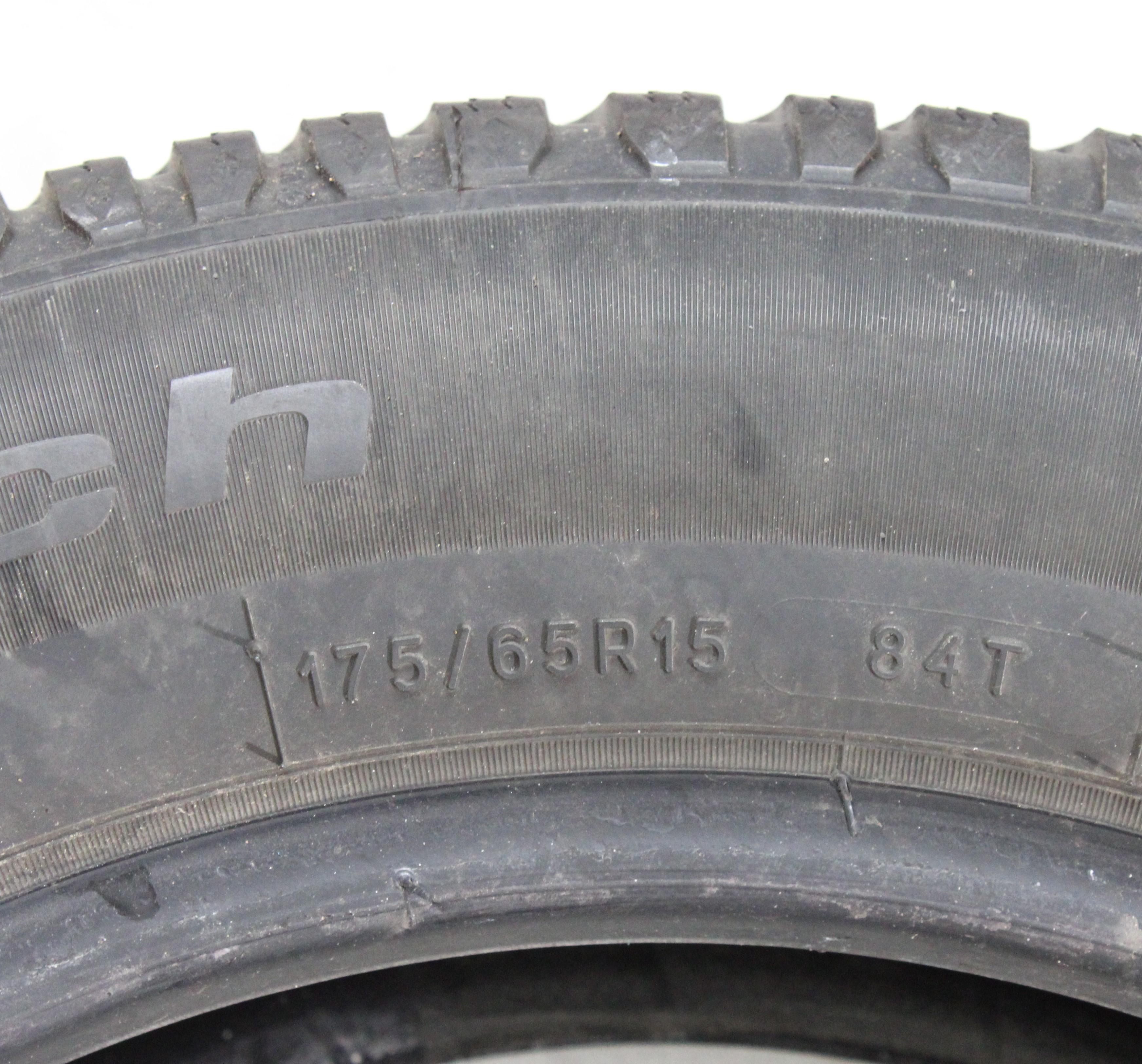 2 x 175/65R15 84T pneus hiver BFGoodrich G-Force Winter 2 5,5mm 2019