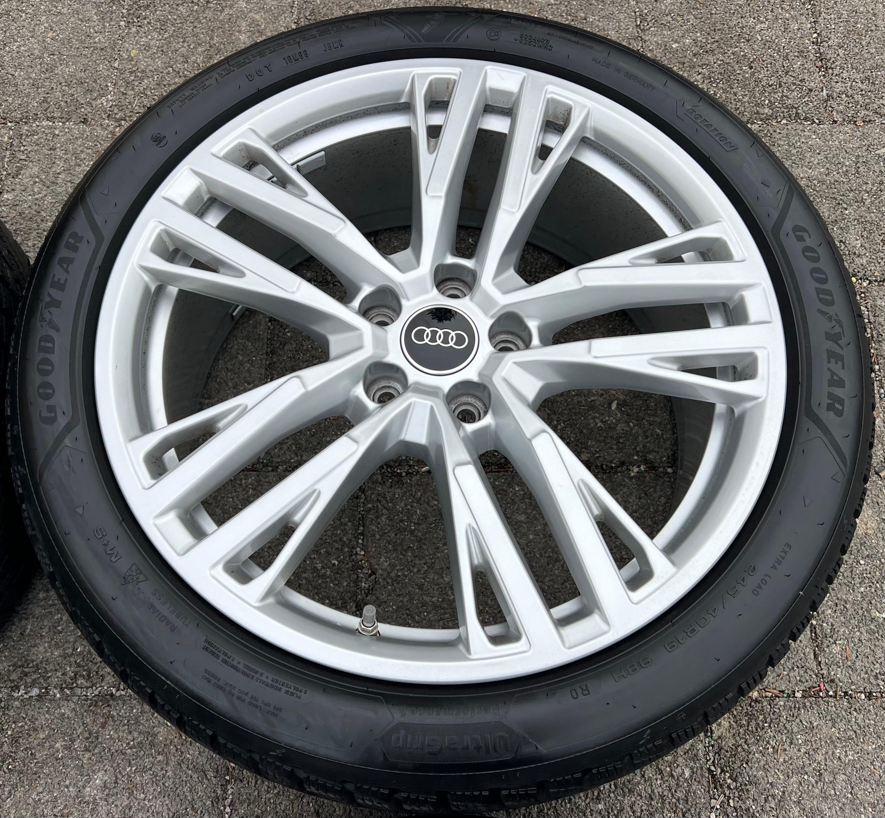 4 ORIGINAL 19" ALU WINTERRÄDER AUDI A5 S5 FU2 B10 8B3601025AS 245/40R19 98H 2024