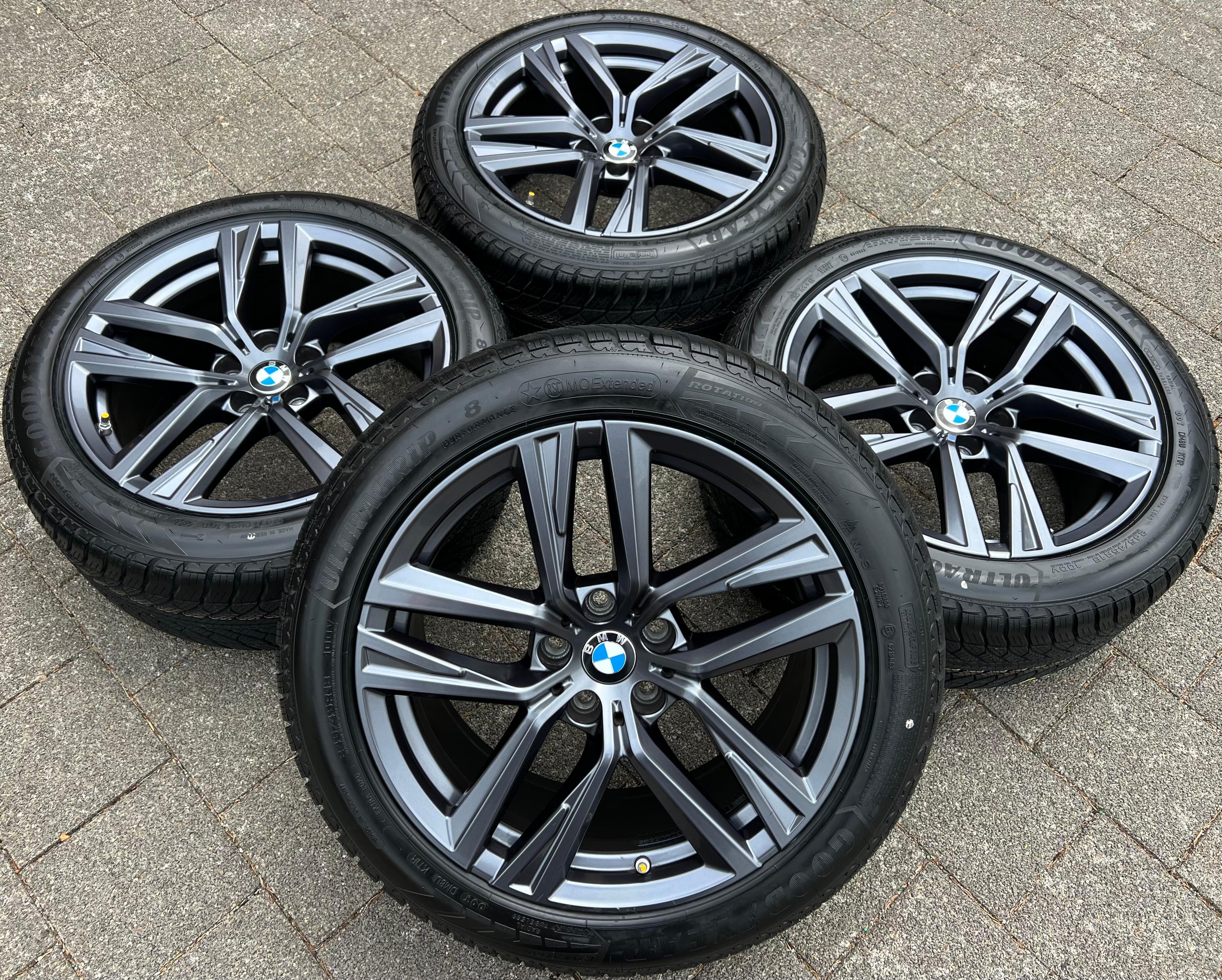 4 ORIGINAL 18" ALU WINTERRÄDER BMW 4ER GRAN COUPE G26 i4 STYLING 853 RDKS FREIHAUS