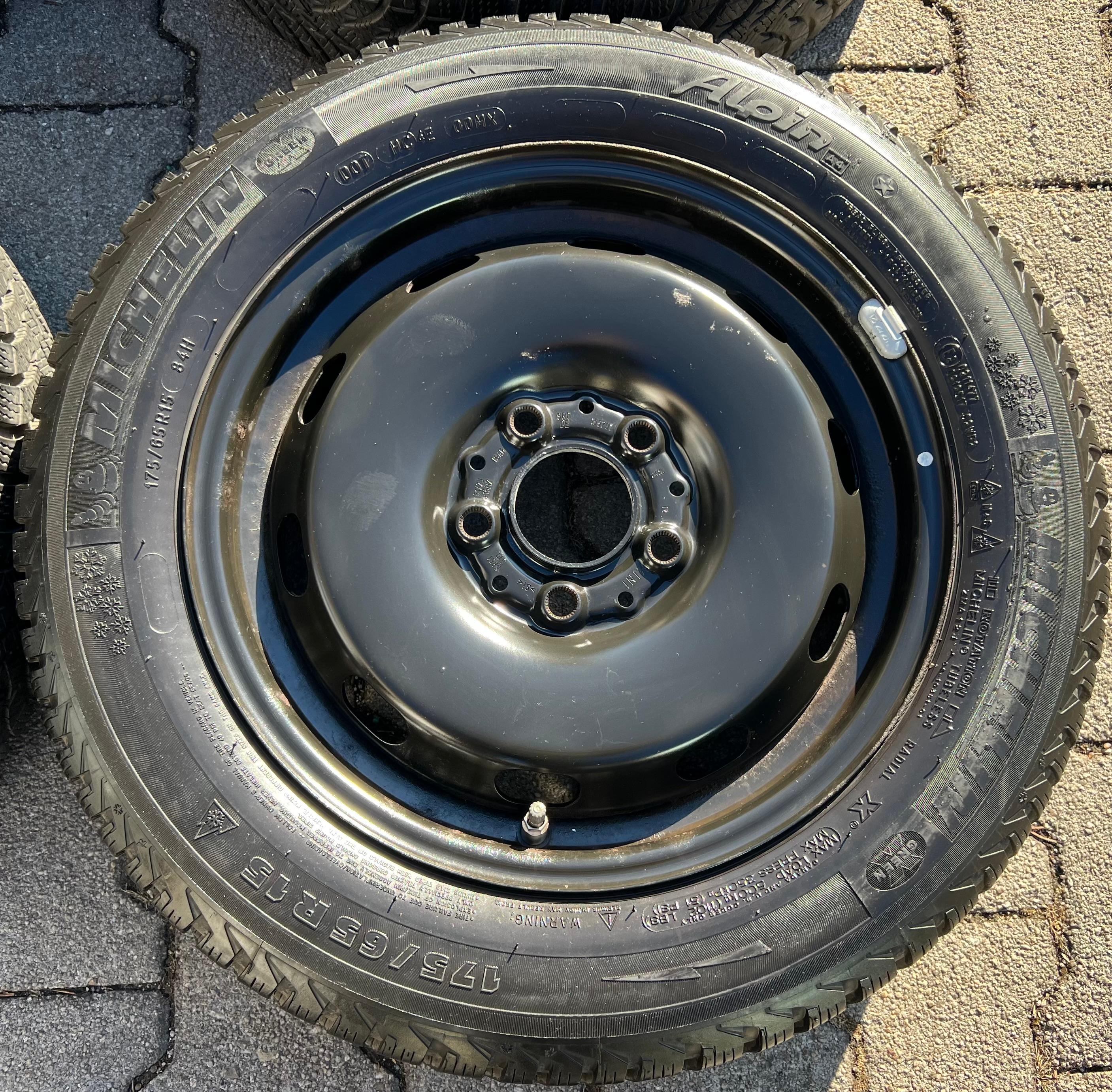 4 RUEDAS DE INVIERNO MINI F55 F56 F57 175/65R15 84H RDKS 6851510 MICHELIN RDKS ENTREGA GRATUITA