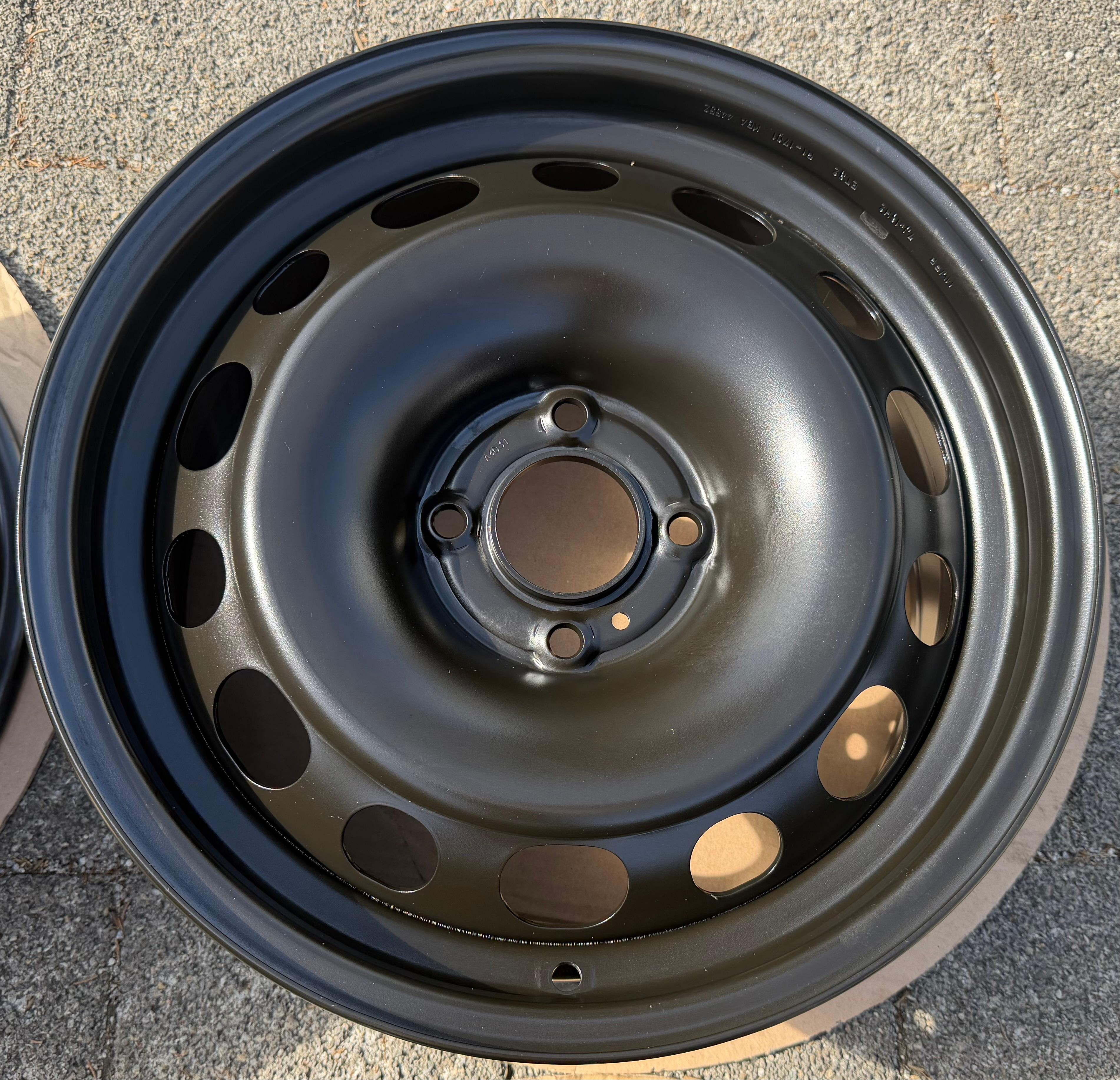 4 cerchi in acciaio da 16" per Peugeot 3008 e 308, 7x16 ET32 4x108, 5401.R0, NUOVI