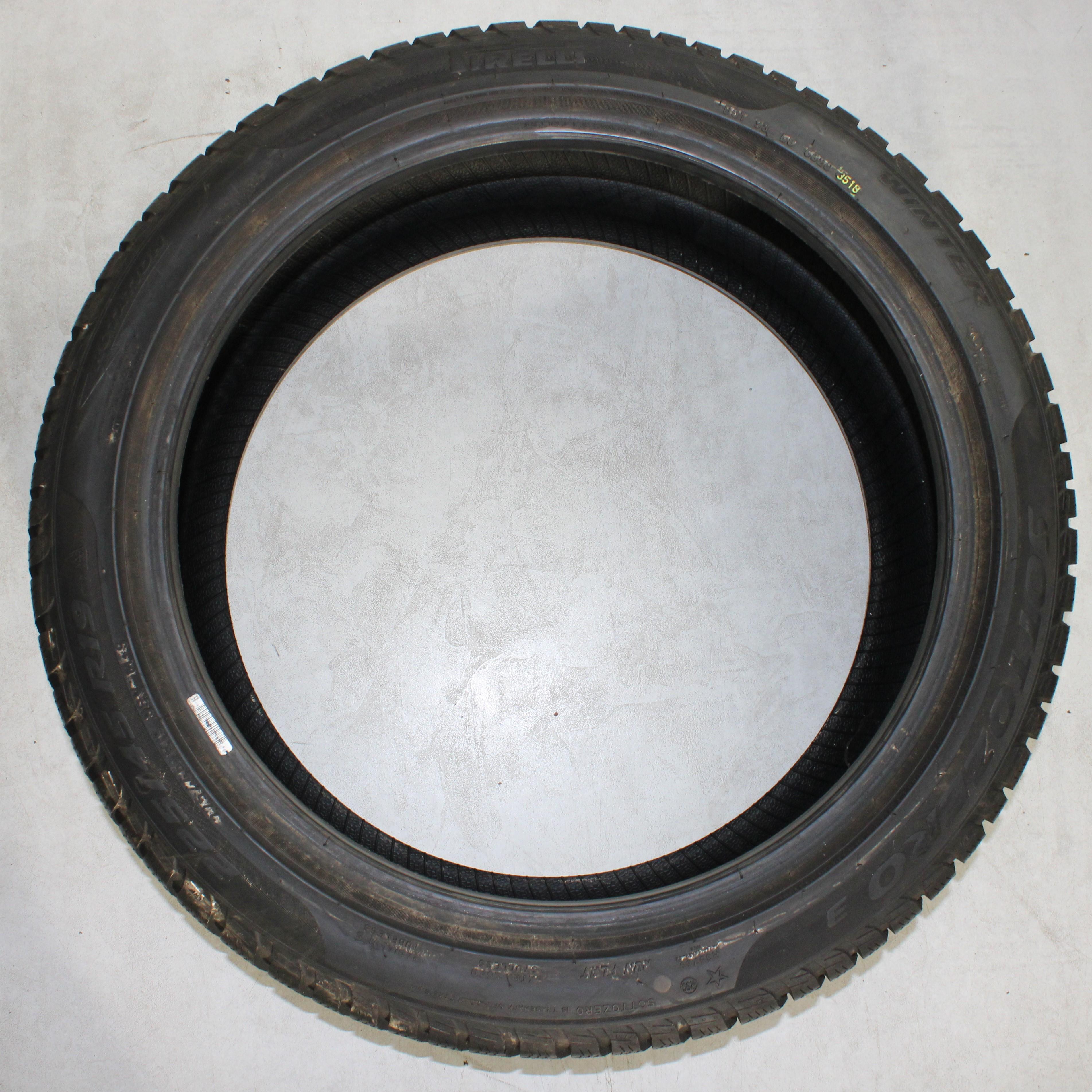 2 x 225/45R19 96V neumáticos de invierno Pirelli Sottozero 3 Runflat 7mm 2018