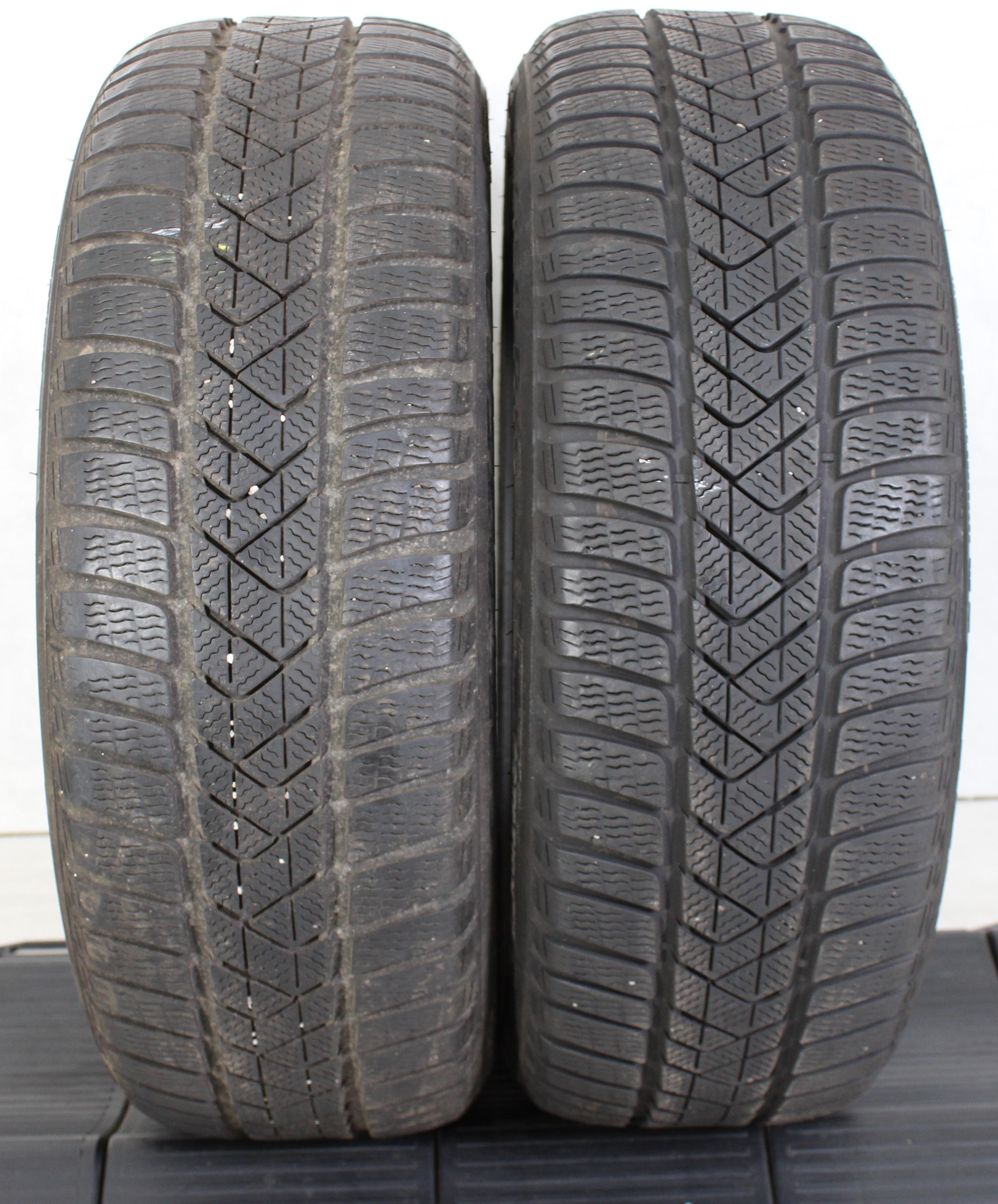 2 x 225/50R18 95H Winterreifen Pirelli Sottozero 3 Runflat 6-6,5mm 2017/2019 *