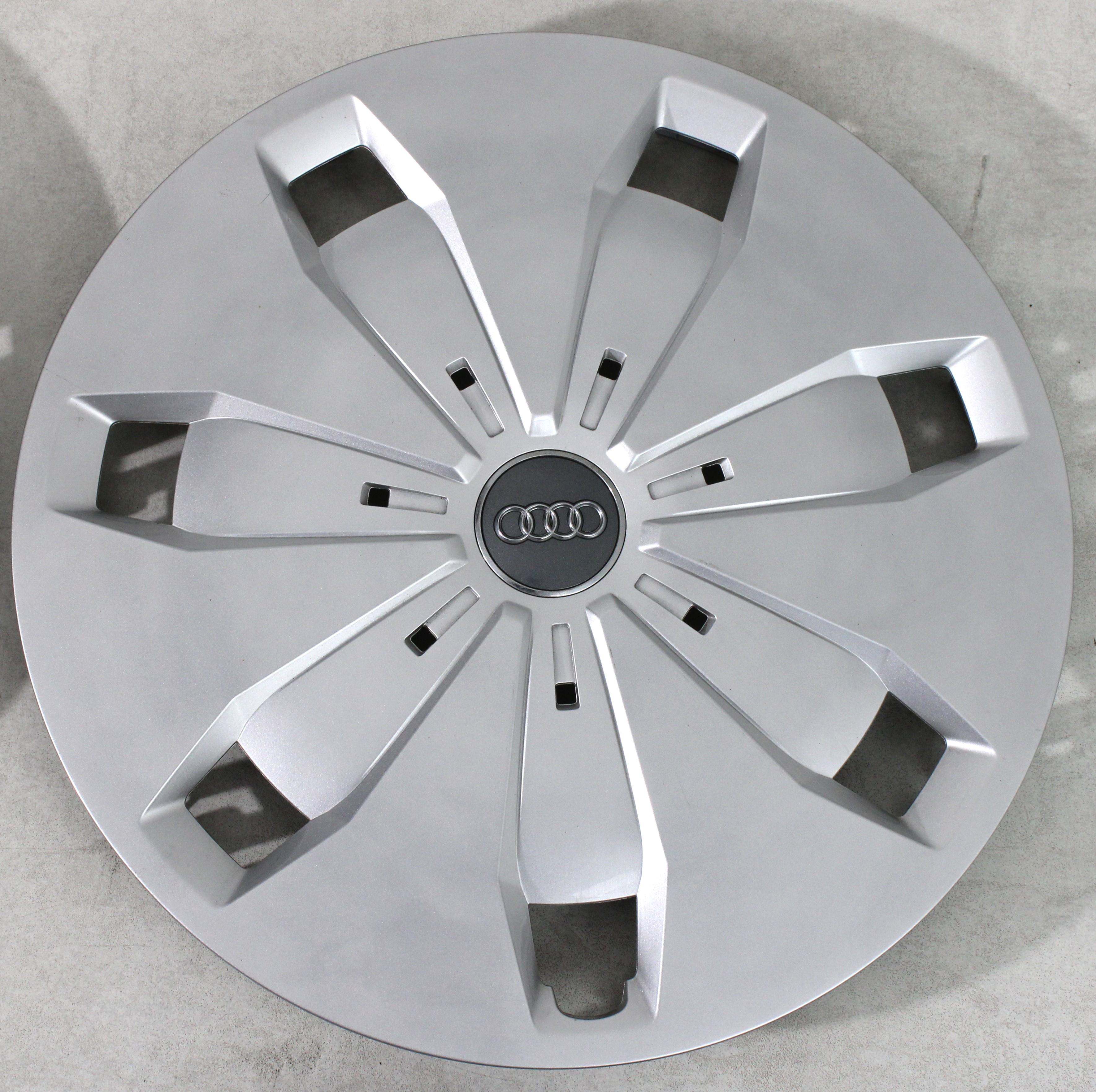 4x Tapacubos originales de 16" para Audi A3 A4 Q2 81A601147, embellecedores de rueda de 16 pulgadas