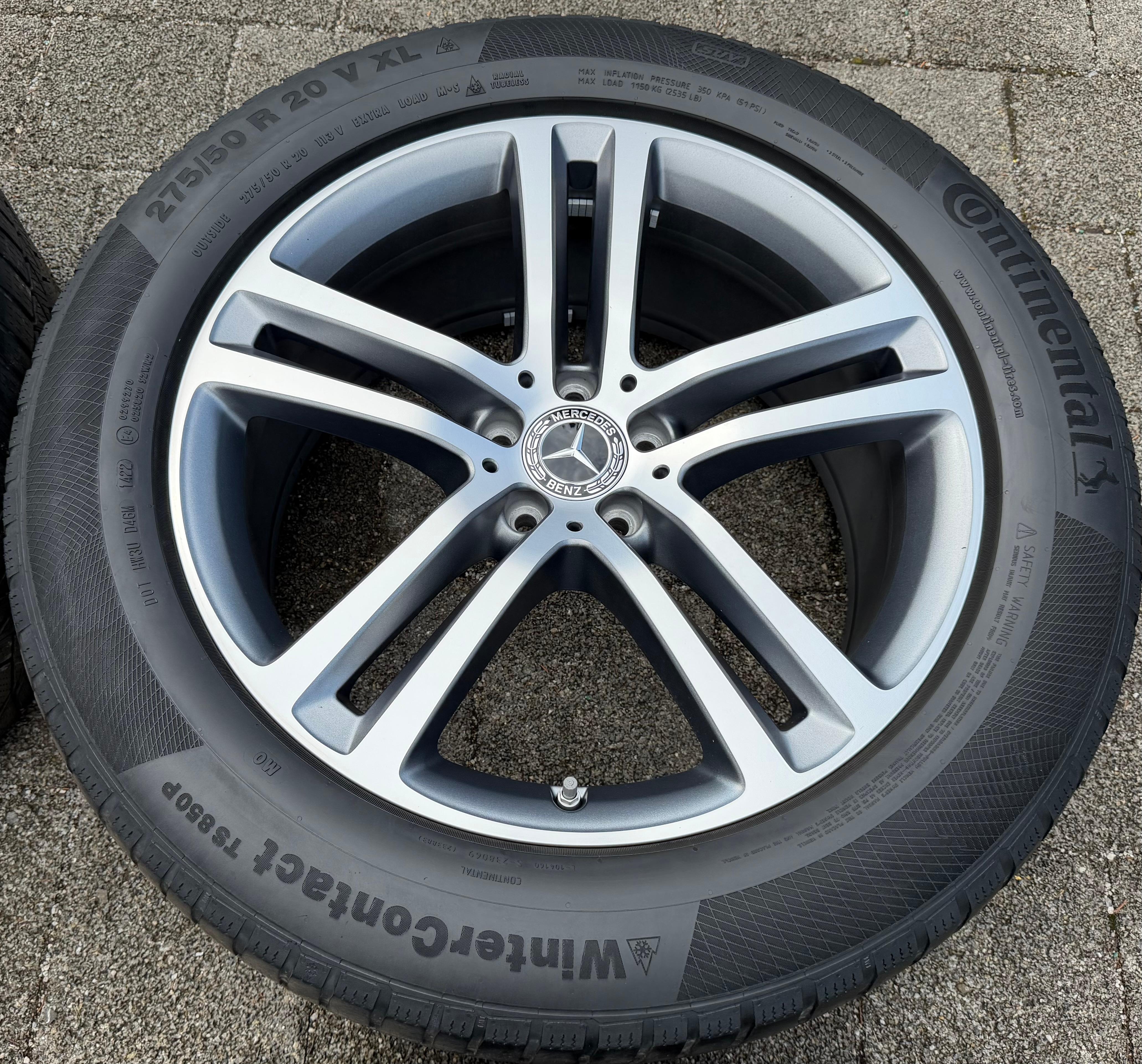 4 ORIGINAL 20" ALUFELGEN MERCEDES GLE V167 COUPE C167 A1674012400 A1674012500 FREIHAUS