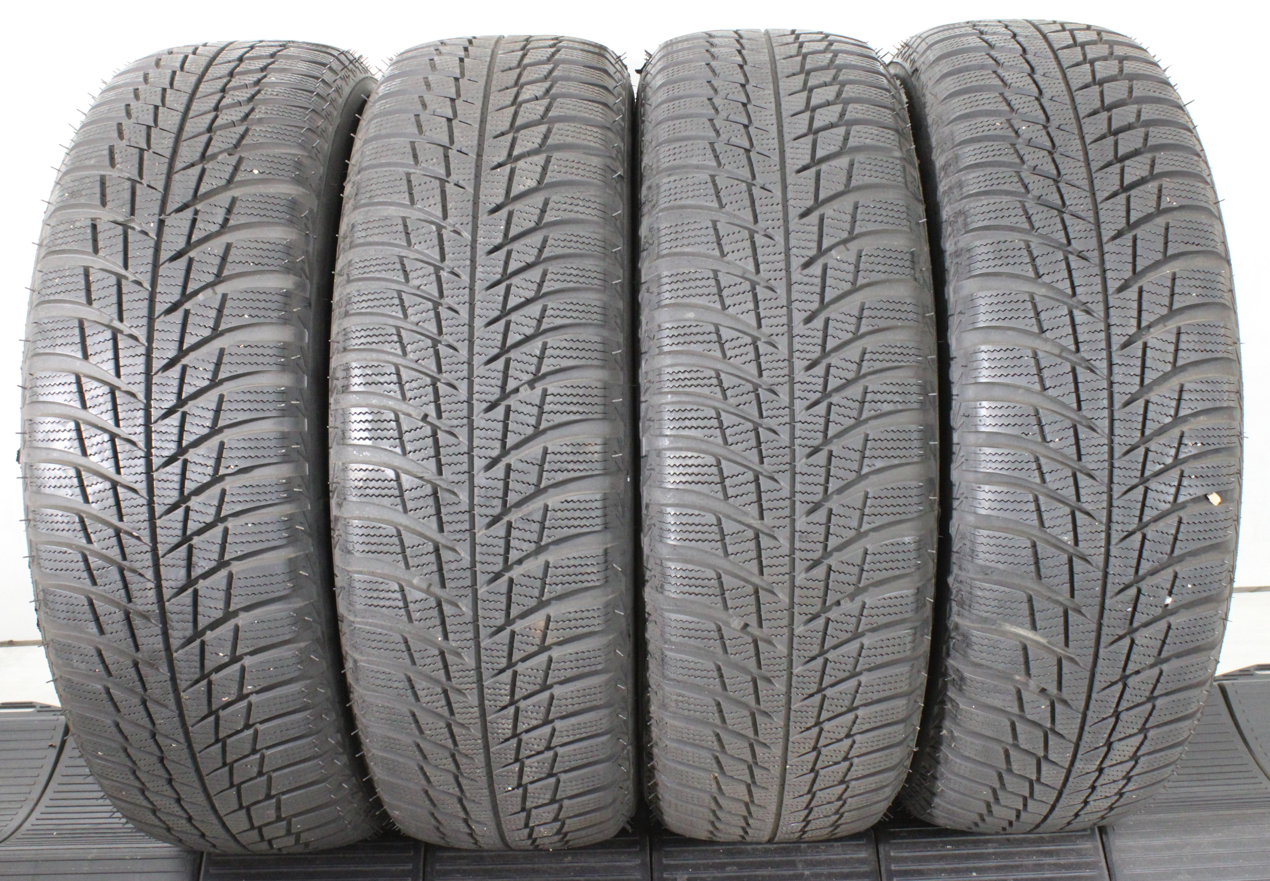 4 x 215/65R17 99H Winterreifen Bridgestone Blizzak LM001 2x7-7,5mm/2x7,5-8mm 2019