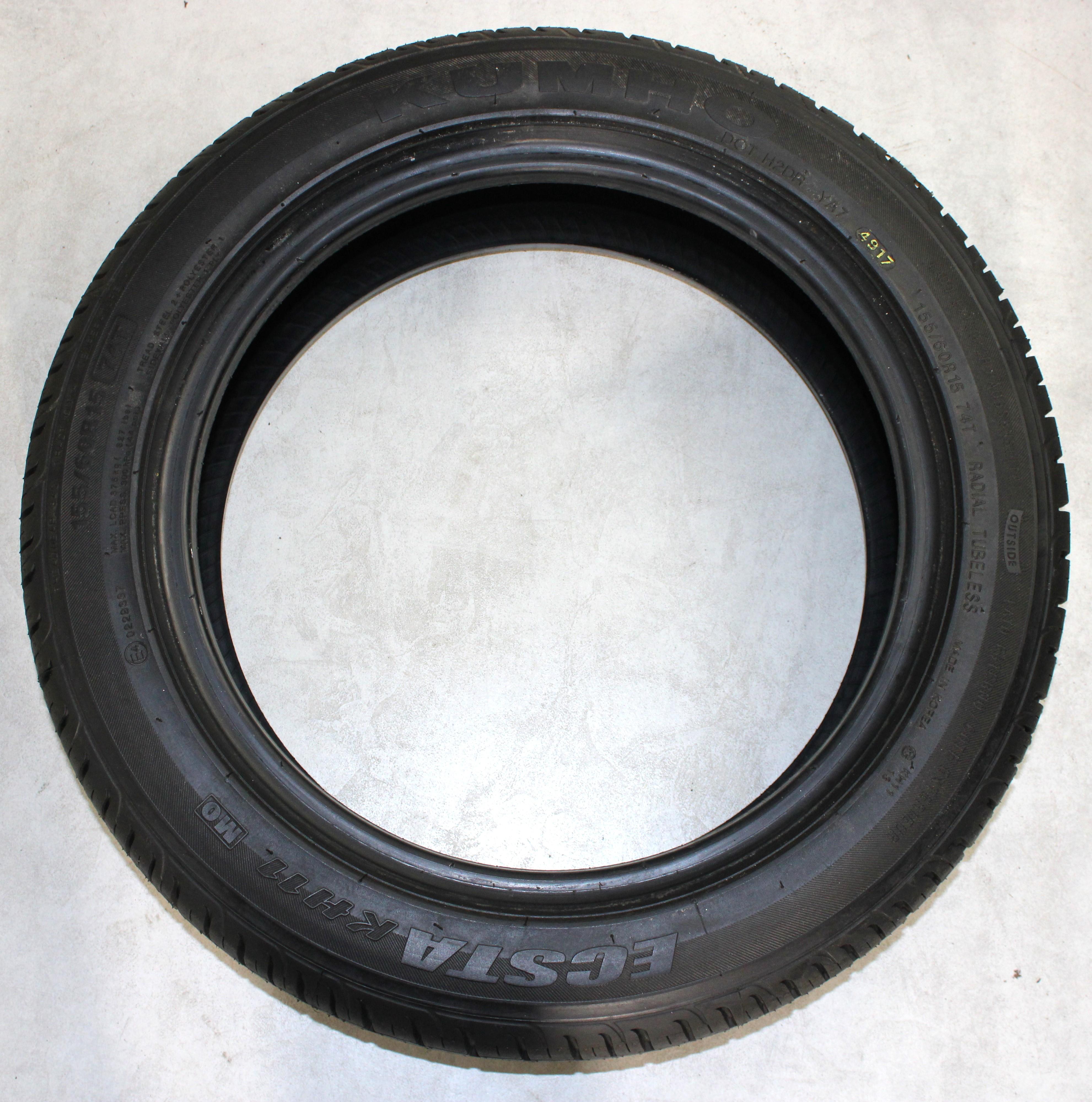 2 x 155/60R15 74T Sommerreifen Kumho Ecsta KH11 MO NEU 2015/2017
