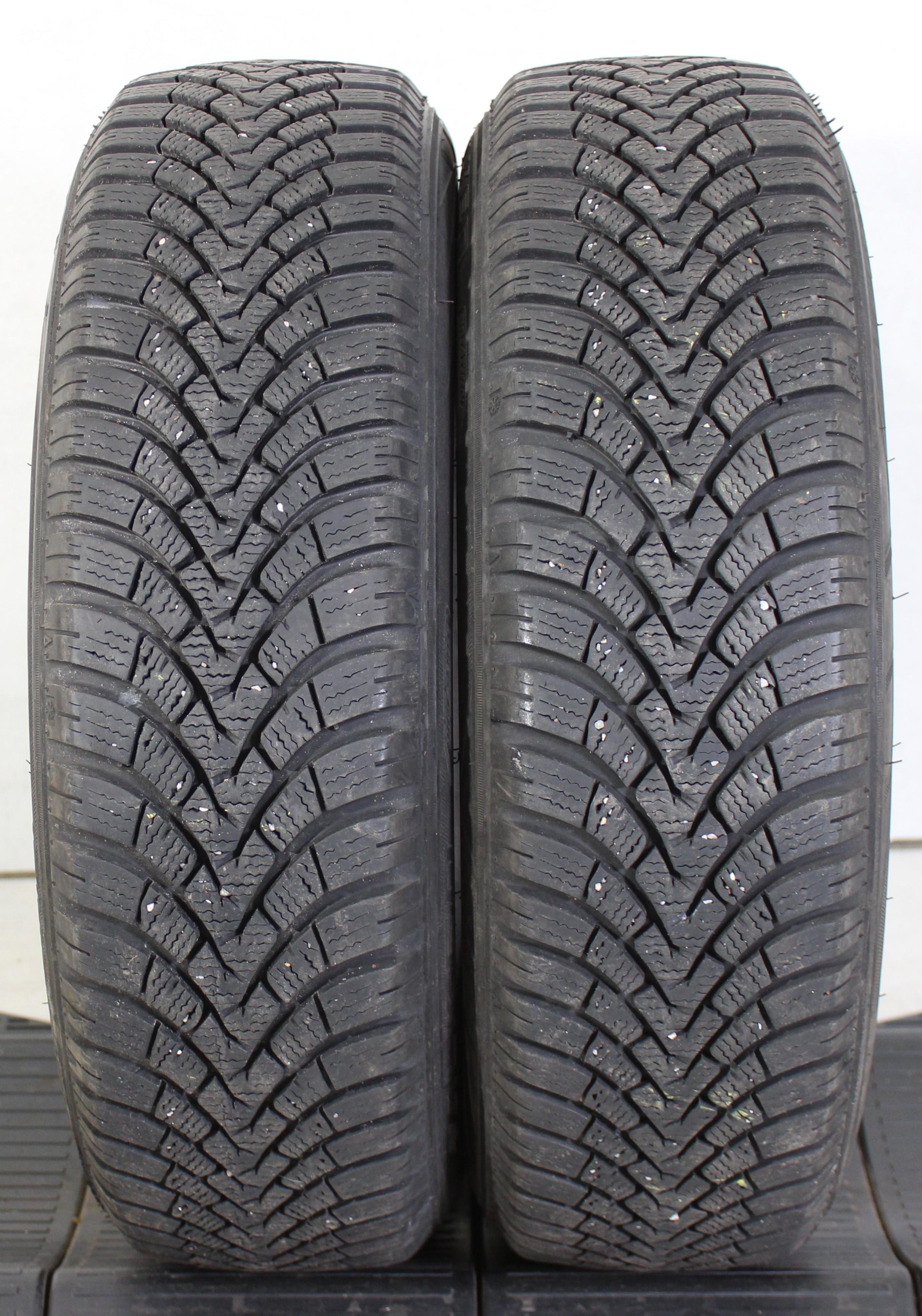 2 x 165/65R14 79T Winterreifen Falken Eurowinter HS01 6-6,5mm 2019