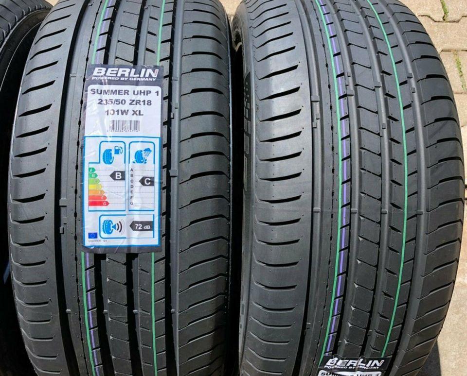4 X 235/50R18 101W BERLIN TIRES SUMMER UHP1 NEUMÁTICOS DE VERANO NUEVOS