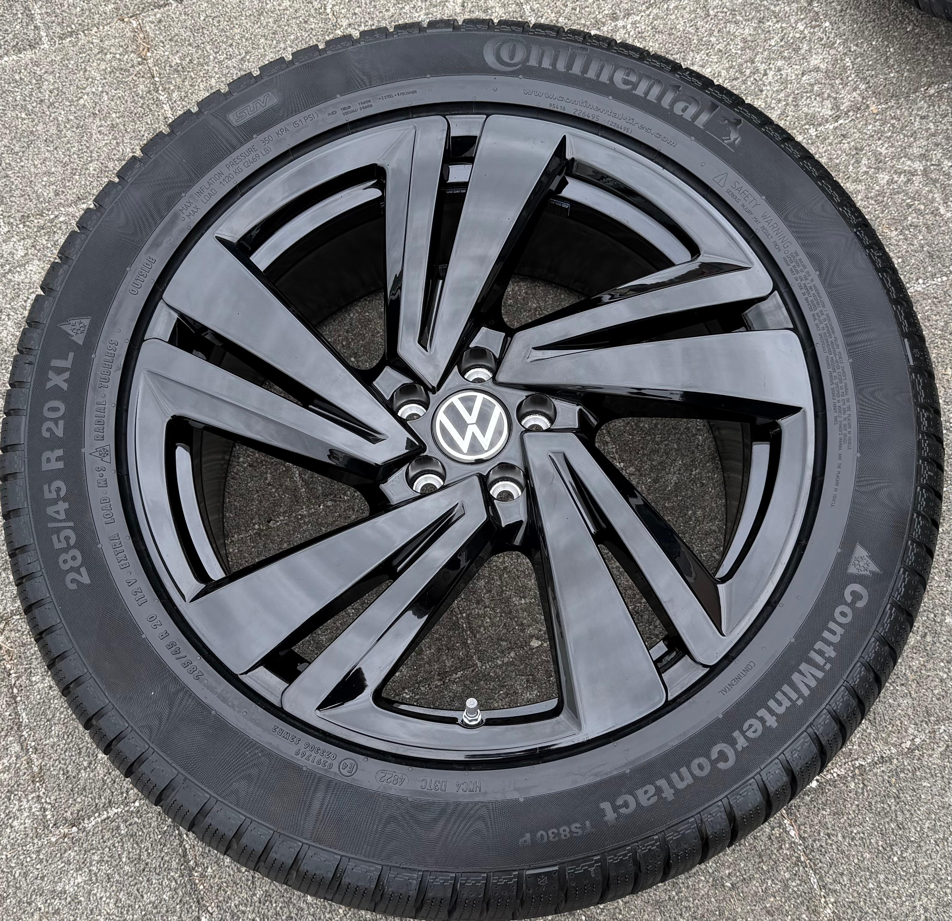 1 X Original 20" Alufelgen VW Touareg 3 III CR7 760601025AA 9x20 ET33 Nevada