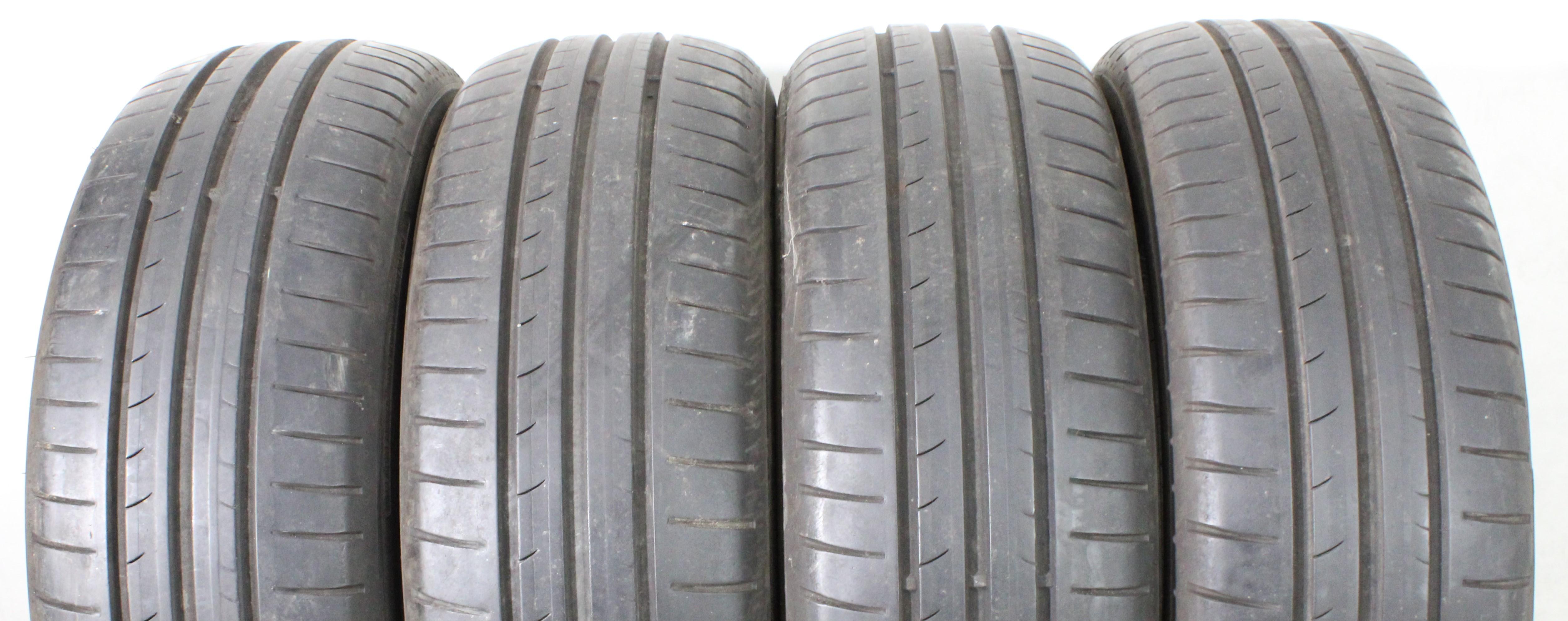 4 x 195/65R15 91H Sommerreifen Dunlop Sport Bluresponse 5-5,5mm 2021