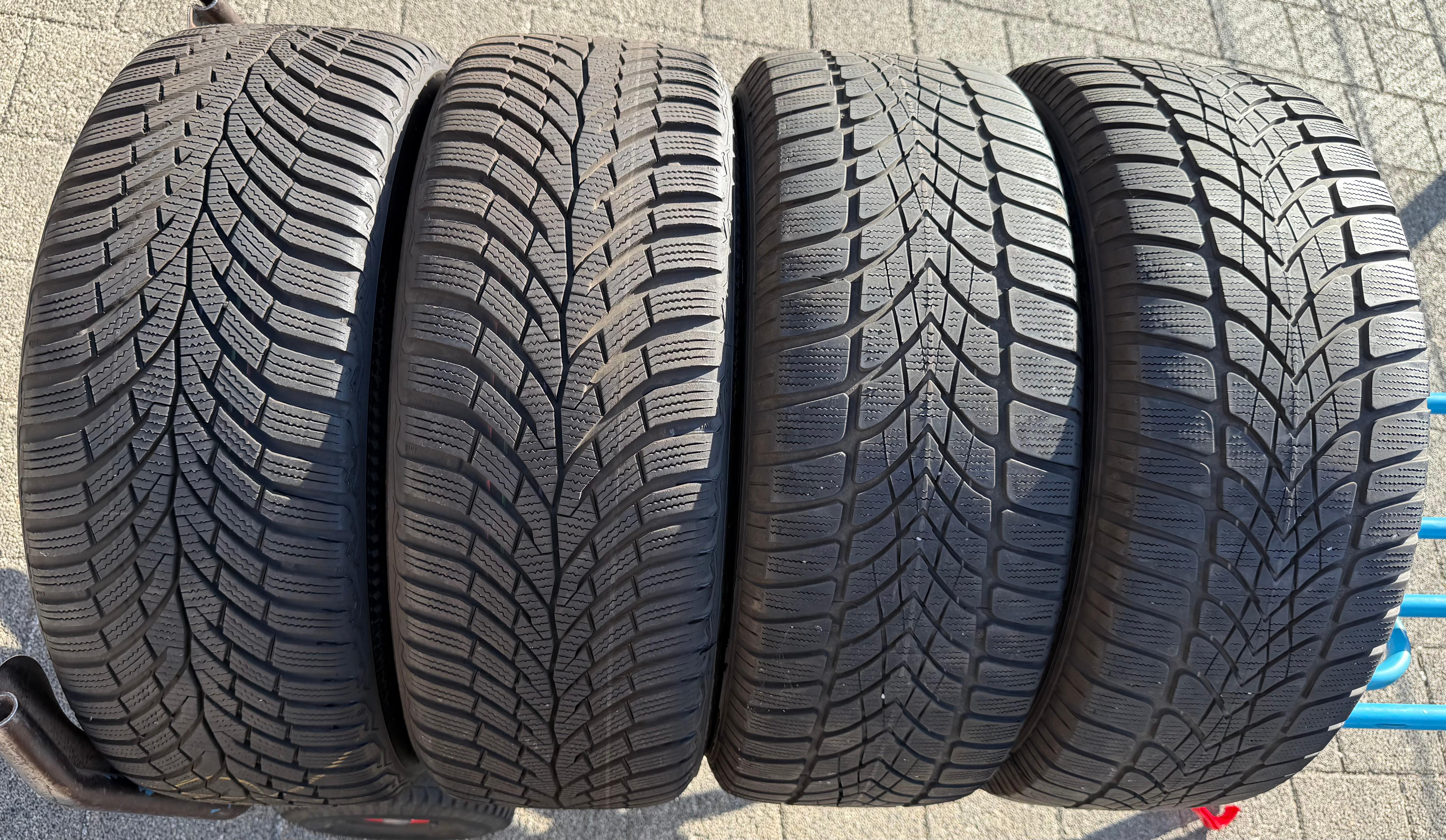 4 Original 17" Alu Winterräder Audi A4 B9 8W 8W0601025P 225/50R17 98H Winterreifen