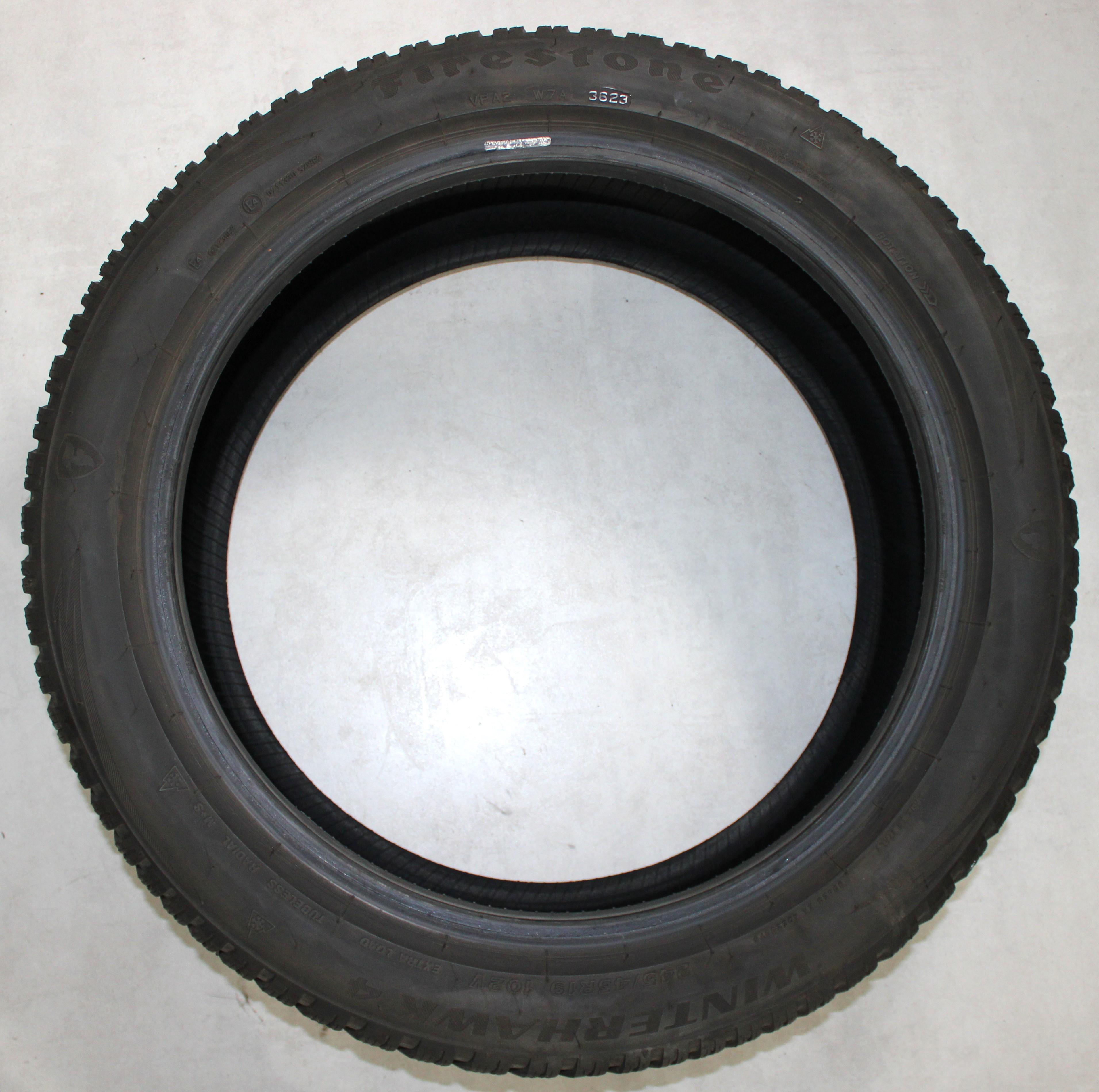 2 x 245/45R19 102V Winterreifen Firestone Winterhawk 4 5,5mm 2023 XL